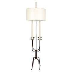 Mid Century Modern Floor Lamp By Tommi Parzinger, Model 9. USA 1955