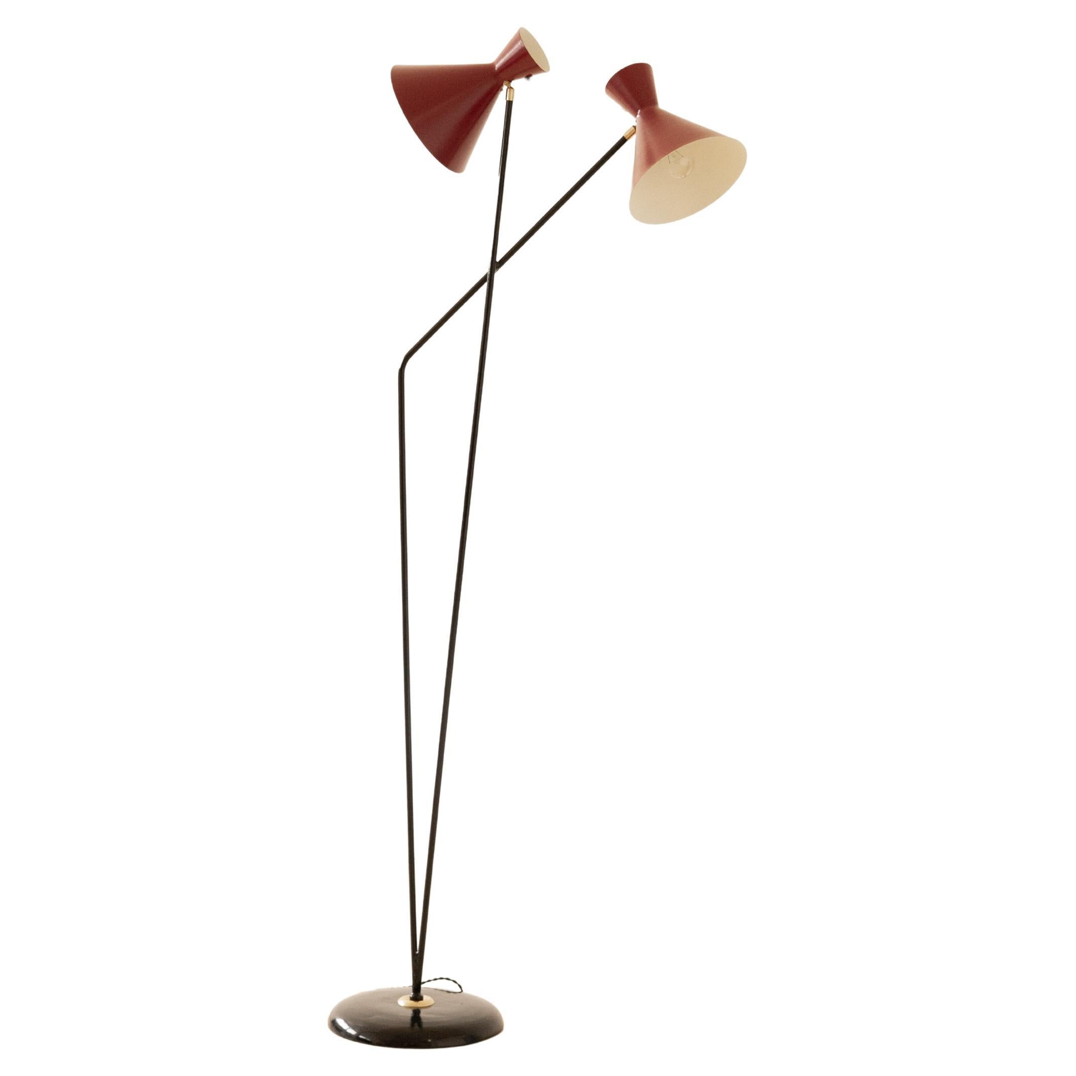 Mid-Century Modern Floor Lamp by Unknown Artist, 1960s