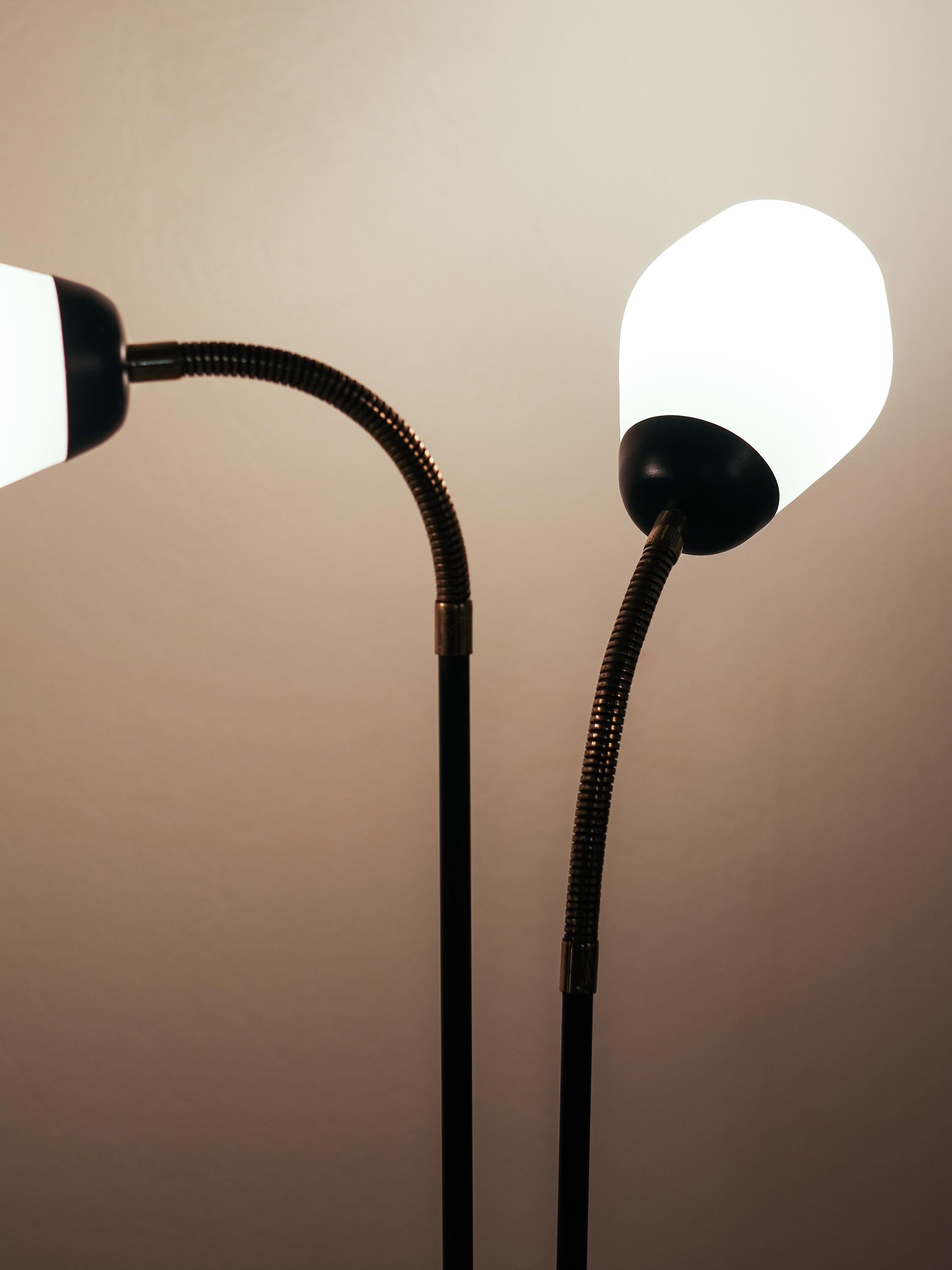 Mid-Century Modern Floor Lamp by Valinte, Finland, 1950s For Sale 8