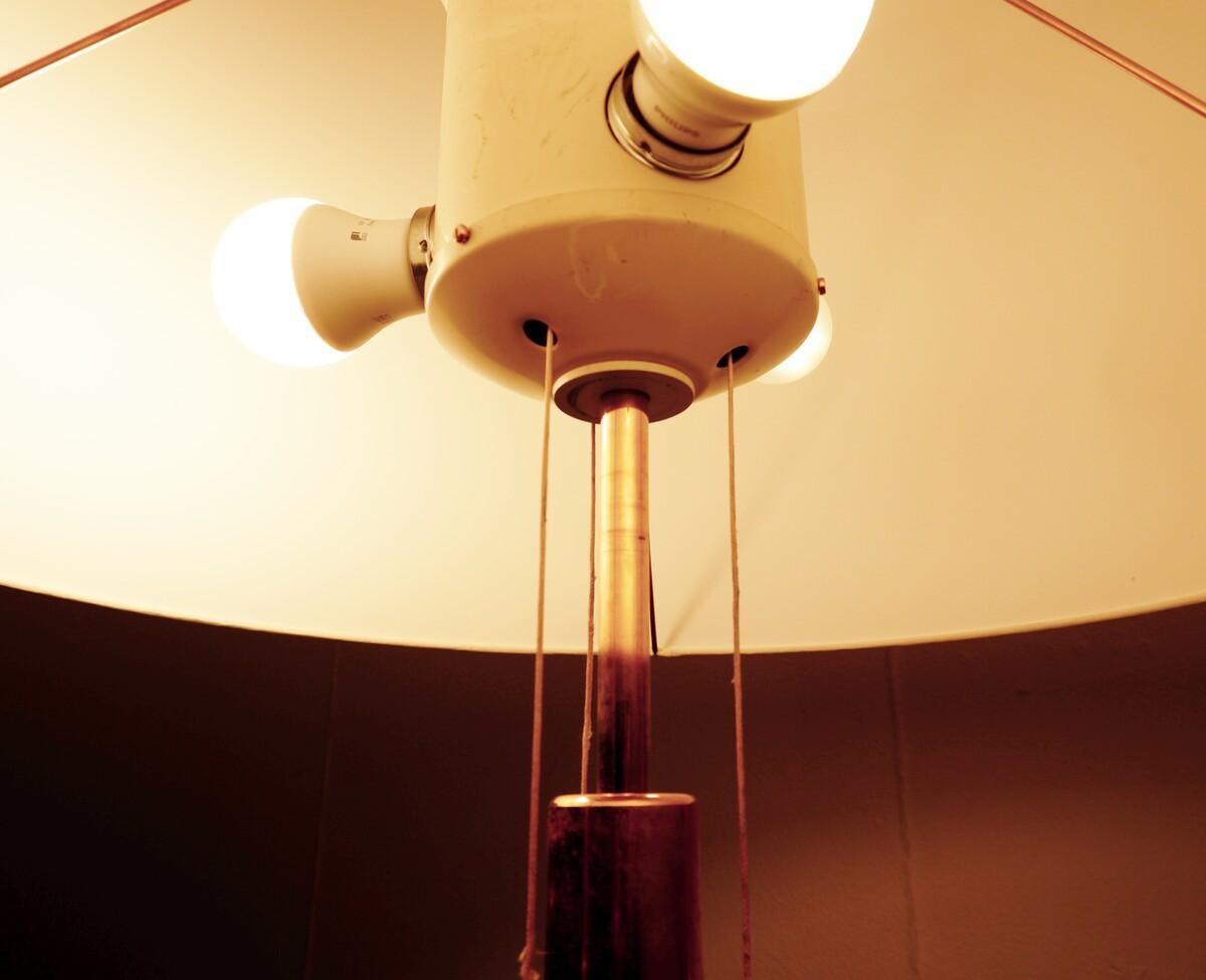 Mid Century Modern Floor Lamp by Verner Panton for Fritz Hansen  For Sale 8