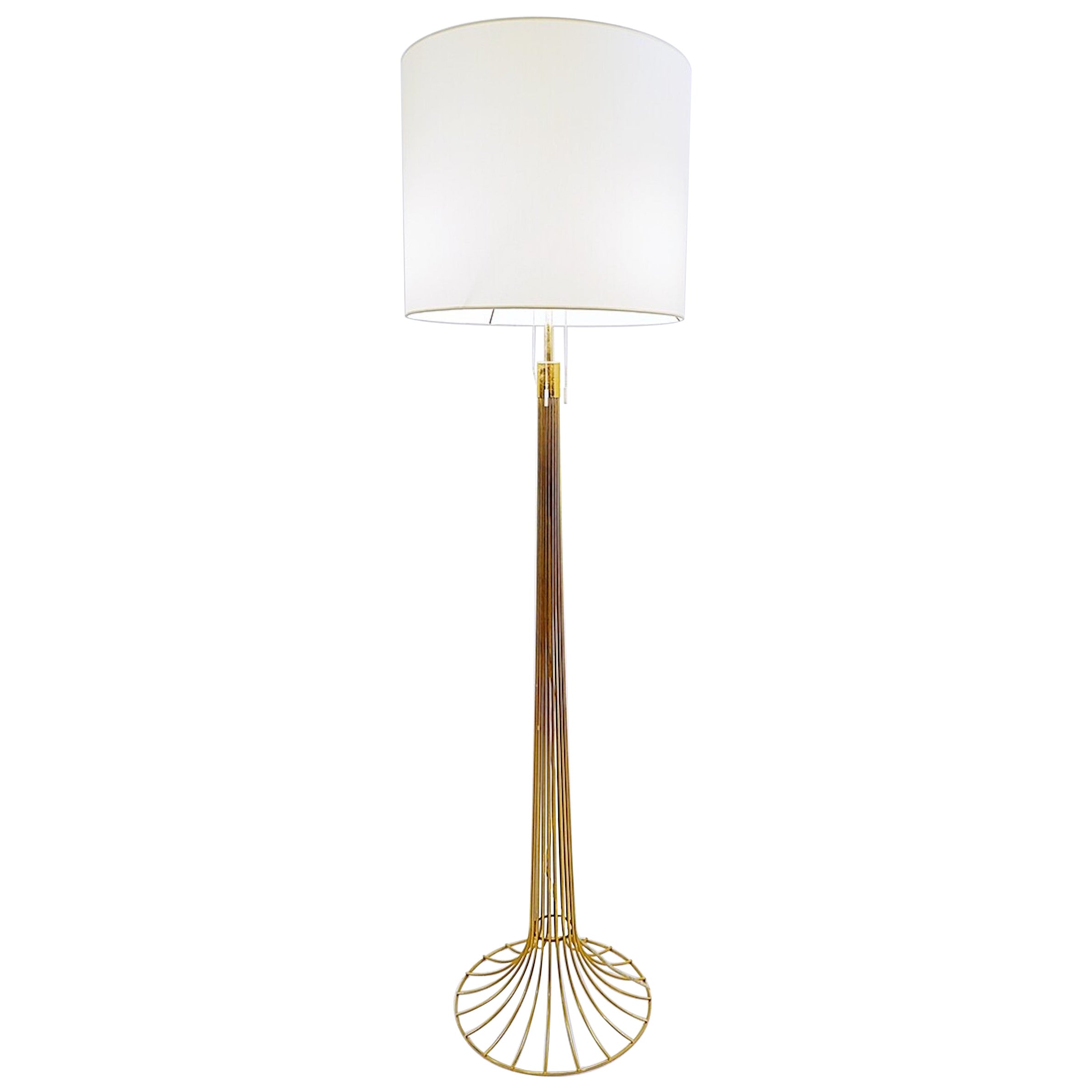 Lámpara de pie Mid Century Modern de Verner Panton para Fritz Hansen en venta