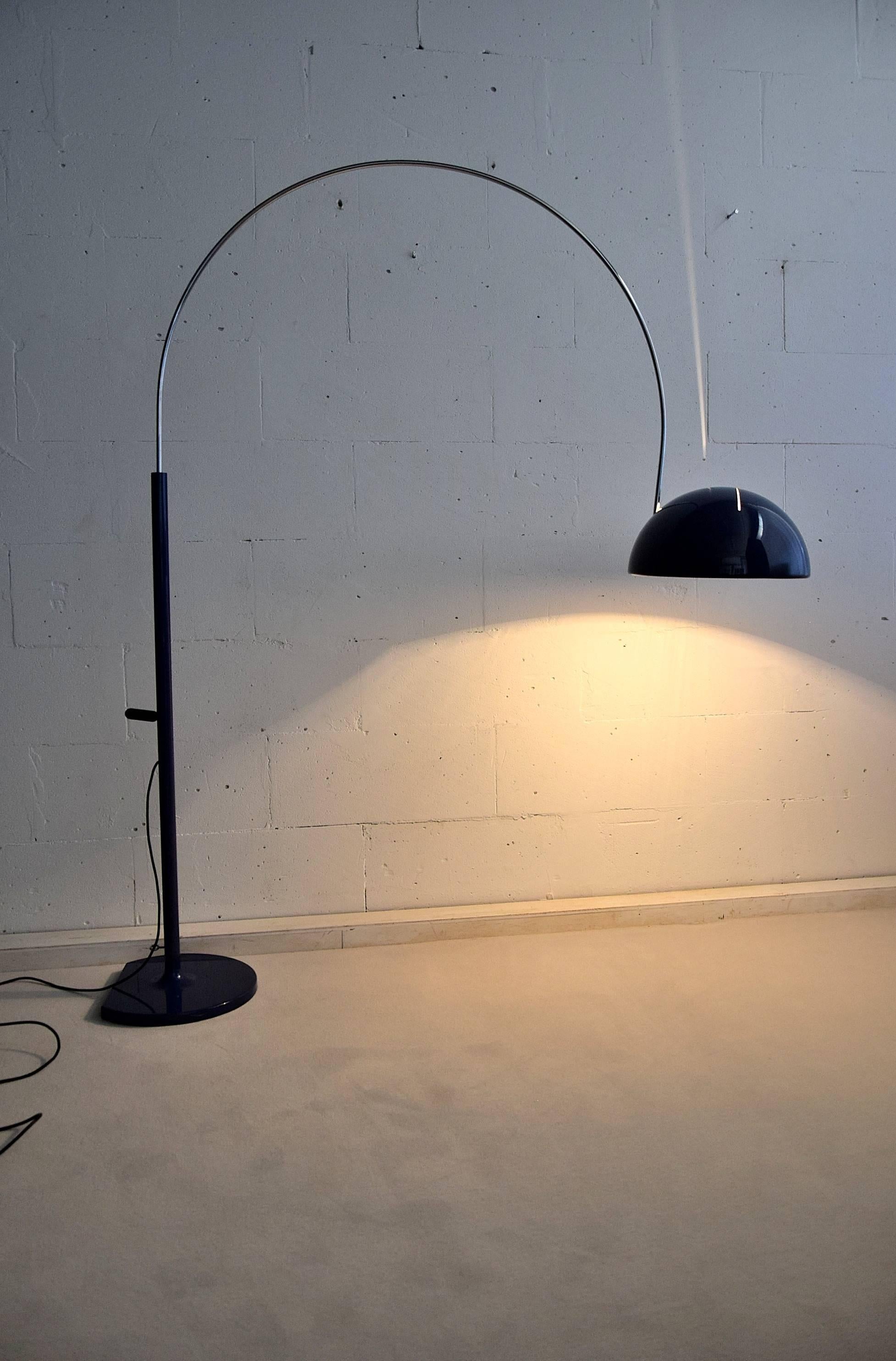 Mid-20th Century Mid century Modern Floor Lamp Coupé 3320/R Joe Colombo  For Sale