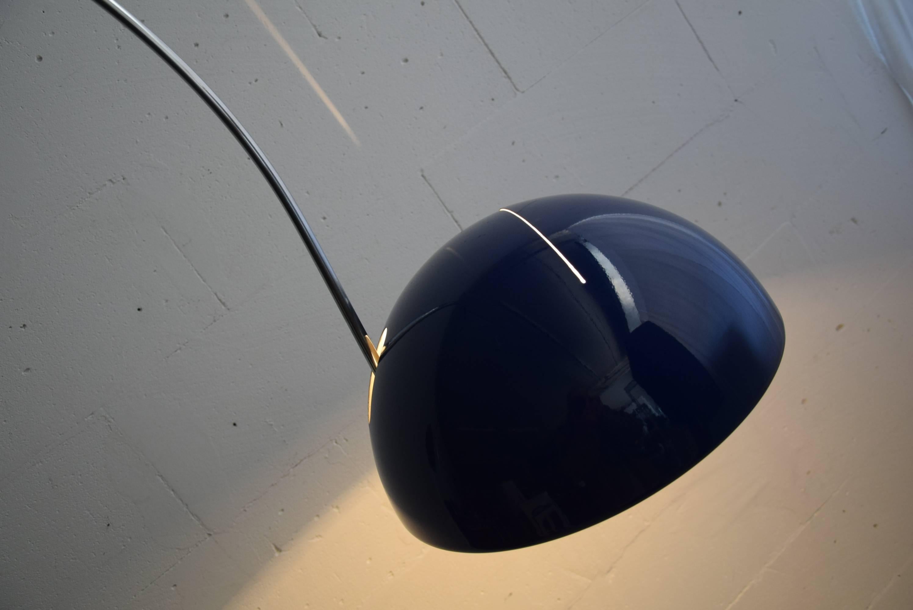 Mid-20th Century Mid century Modern Floor Lamp Coupé 3320/R Joe Colombo For Sale