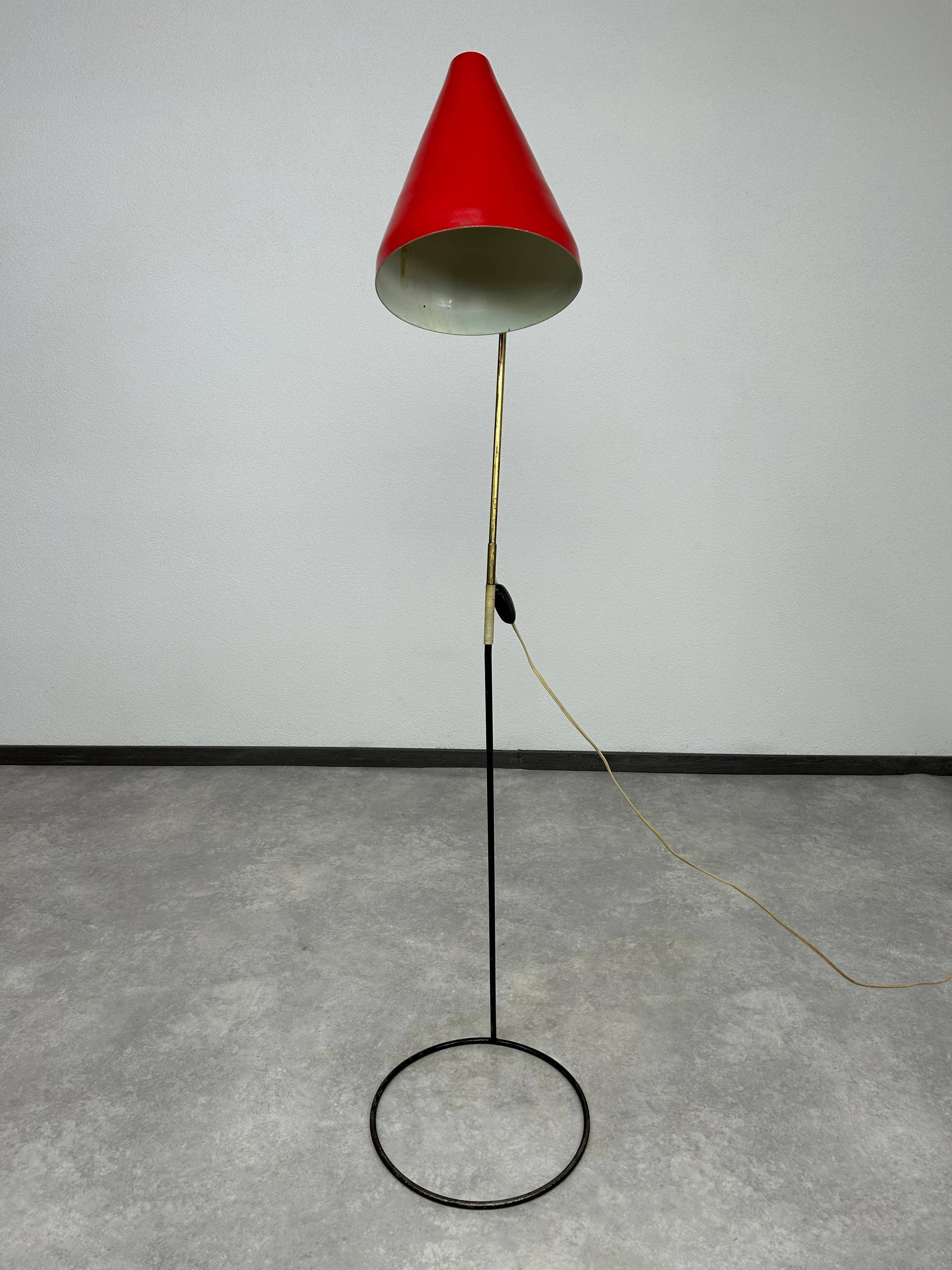 Lampada da terra moderna di metà secolo in vendita 3