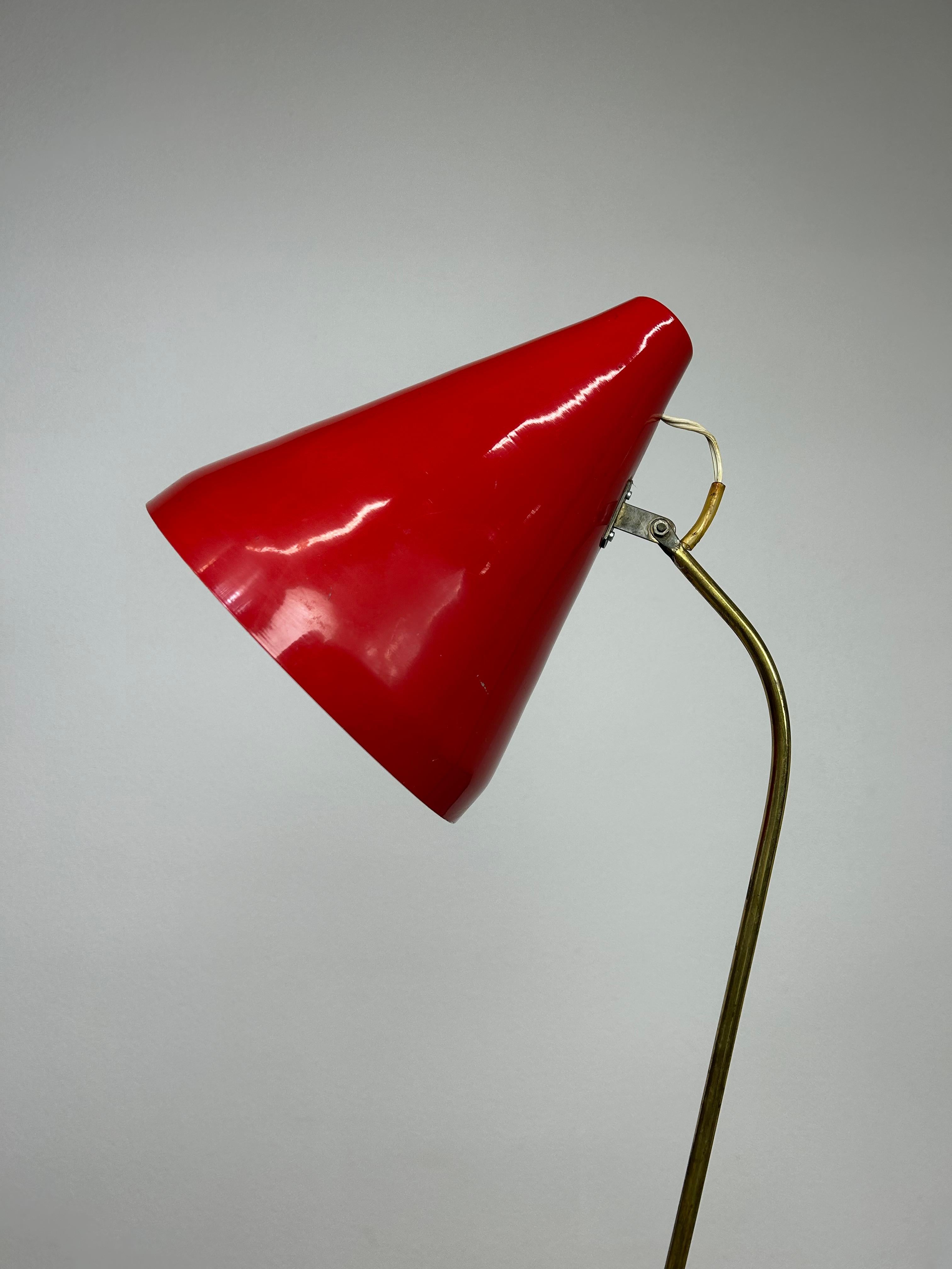 Lampada da terra moderna di metà secolo in vendita 5