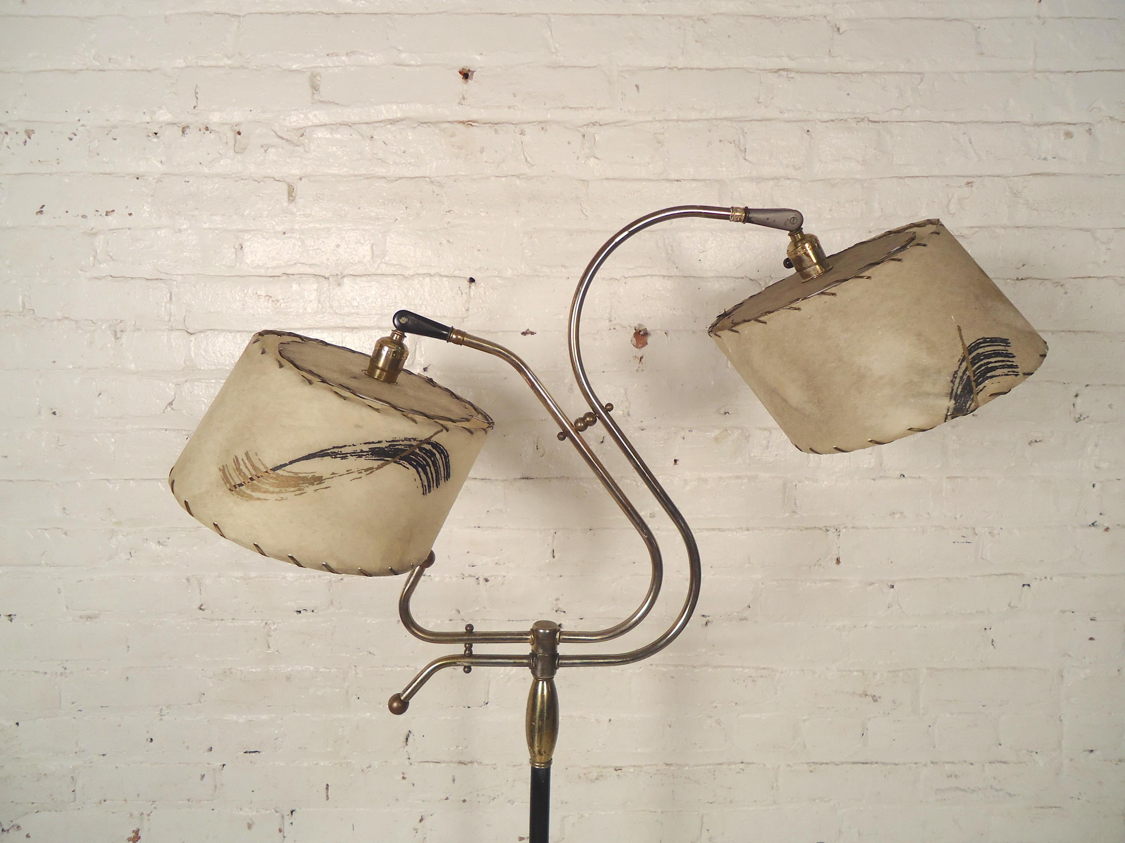 Mid-Century Modern Floor Lamp In Good Condition In Brooklyn, NY