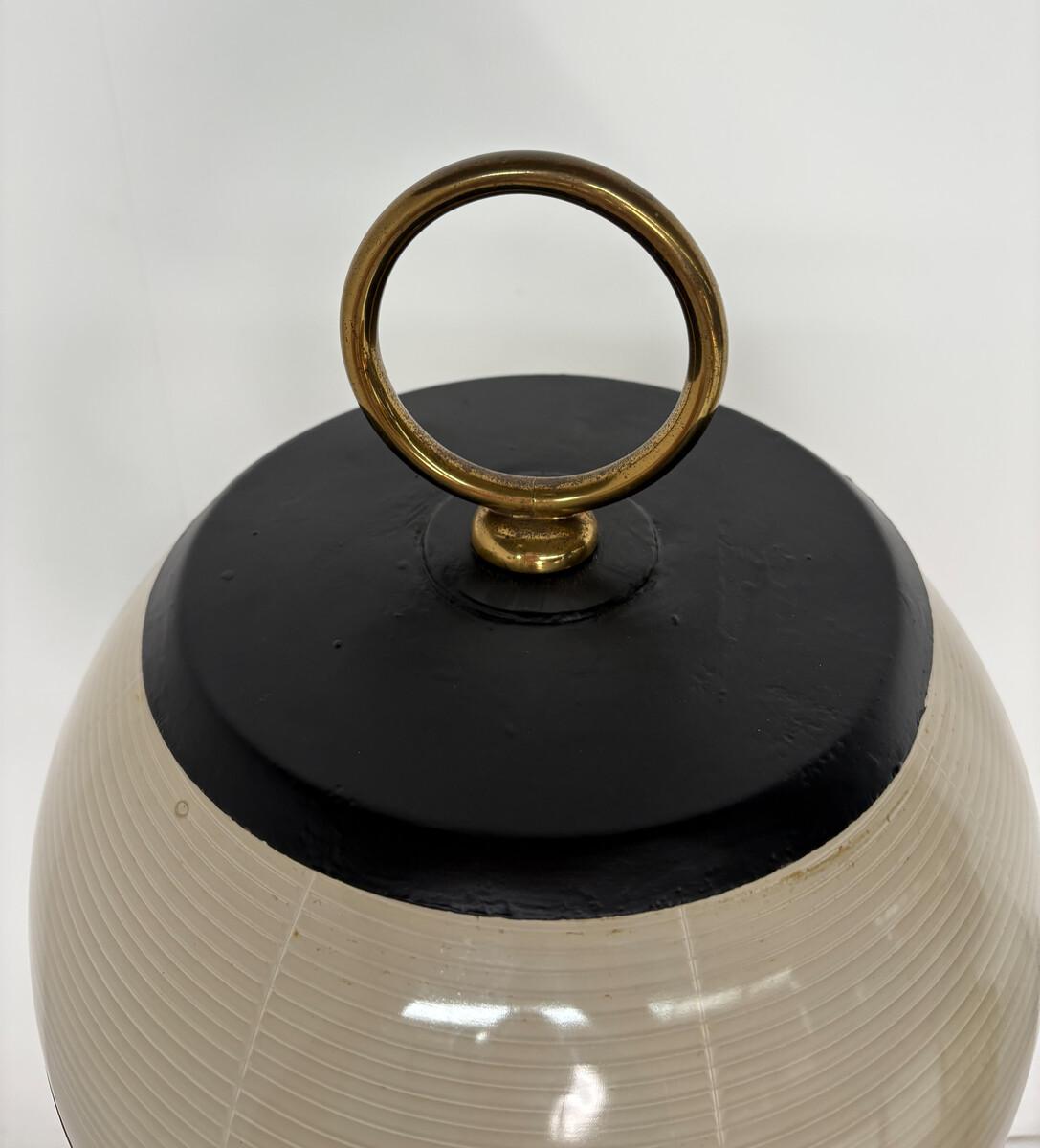 Lampadaire moderne du milieu du siècle dans le style d'Ignazio Gardella, années 1960 Bon état - En vente à Brussels, BE