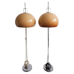 Mid Century Modern Floor Lamp "Lucerna" designed by Harvey Guzzini