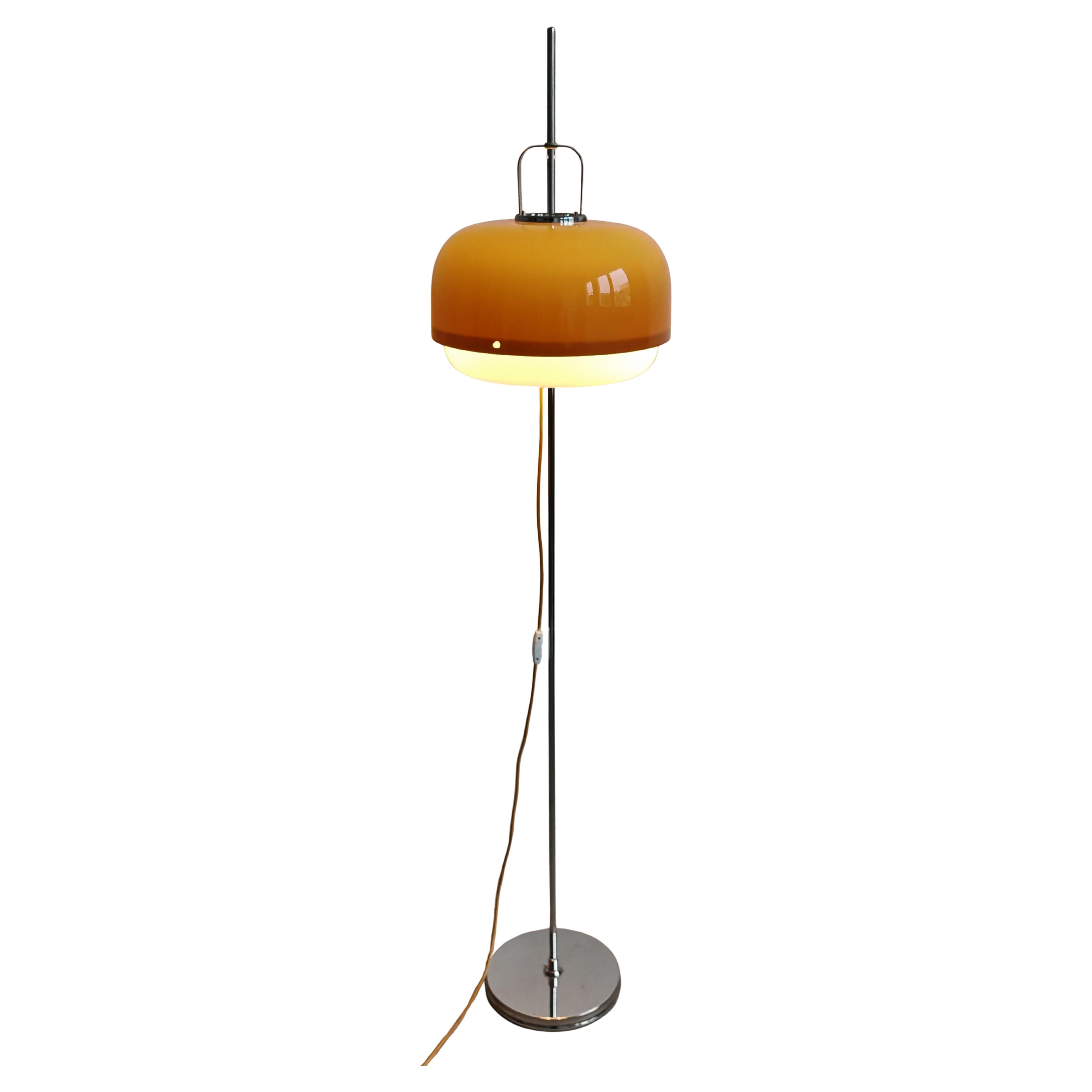 Mid Century Modern floor lamp "Medusa" by Harvey Guzzini