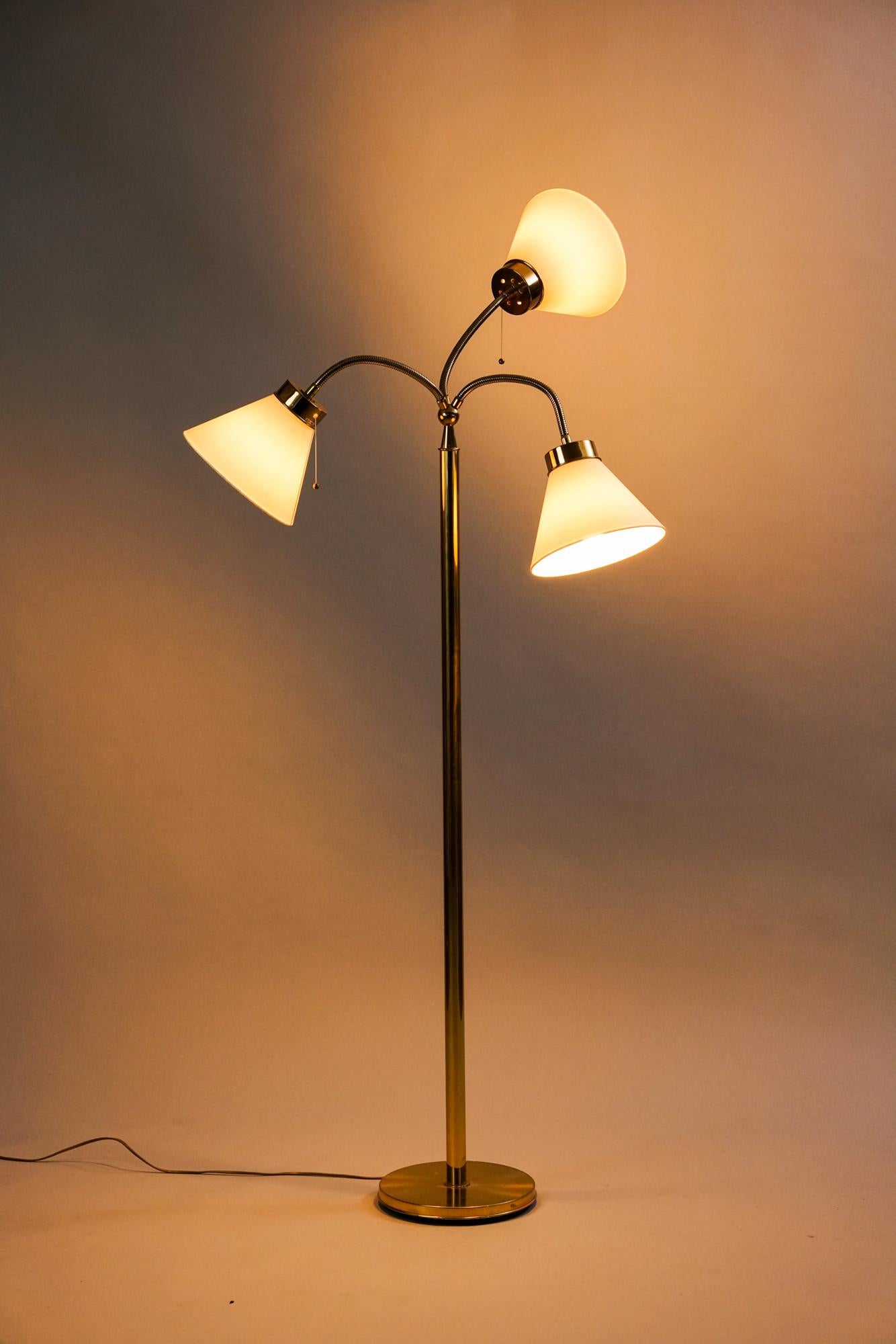 Mid-Century Modern Floor Lamp Model 2431 by Josef Frank for Svenskt Tenn, 1950s  1