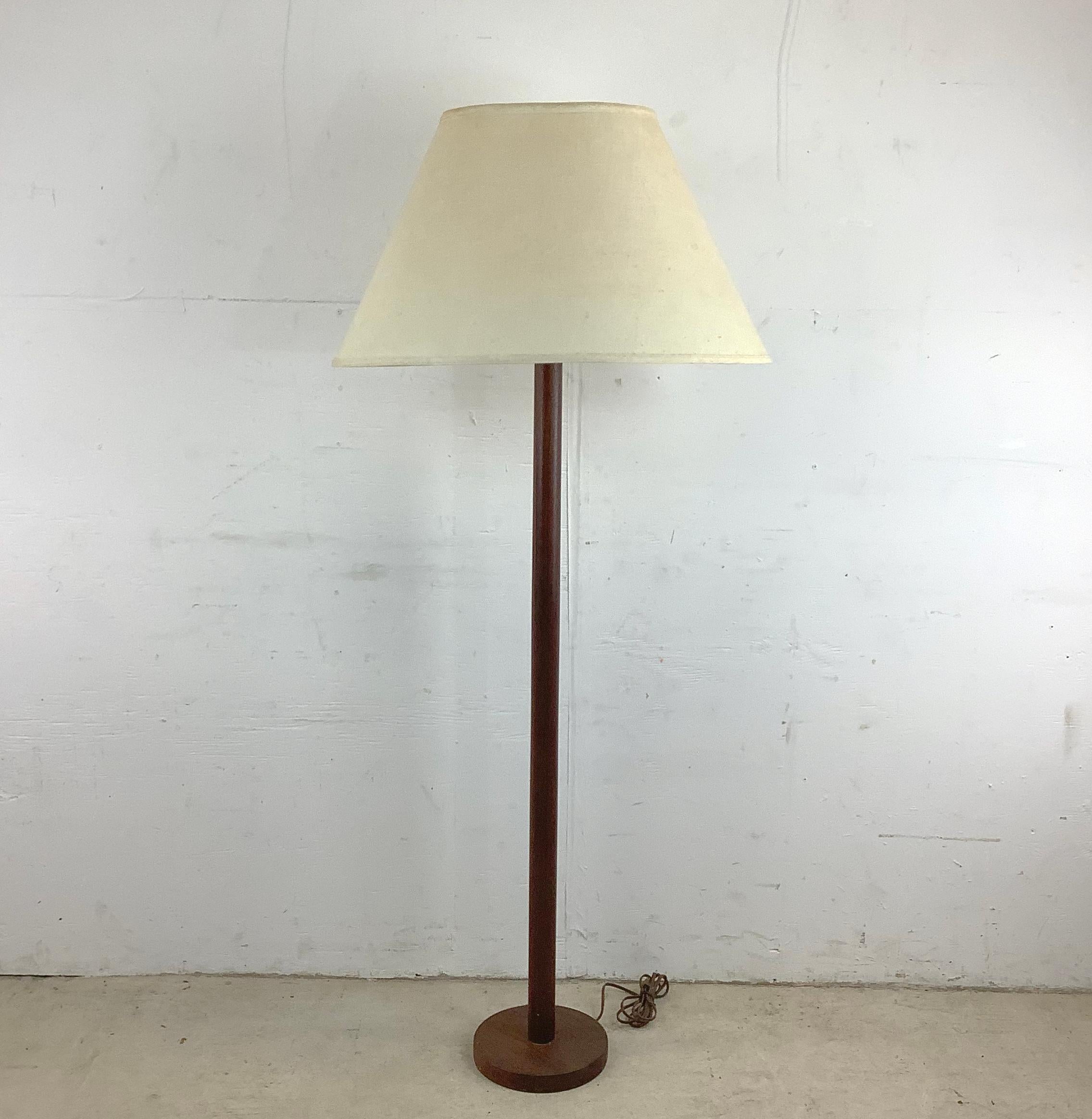 Mid-Century Modern Floor Lamp With Shade 7