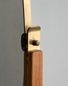 Mid Century Modern Floor Mirror, Nordiska Kompaniet