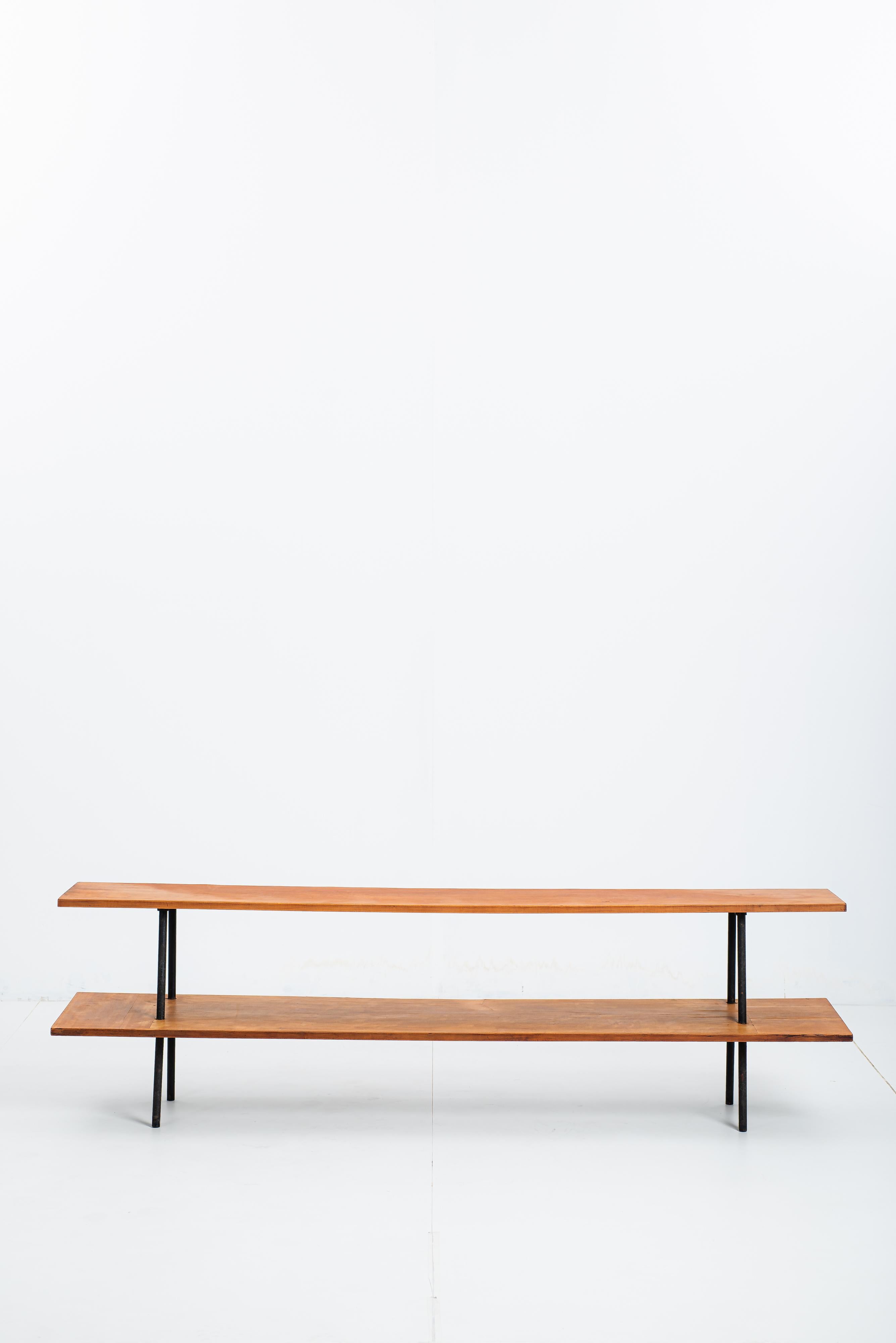 Modernes Bodenregal aus der Mitte des Jahrhunderts von brasilianischem Designer, Brasilien, 1960er Jahre im Angebot 4