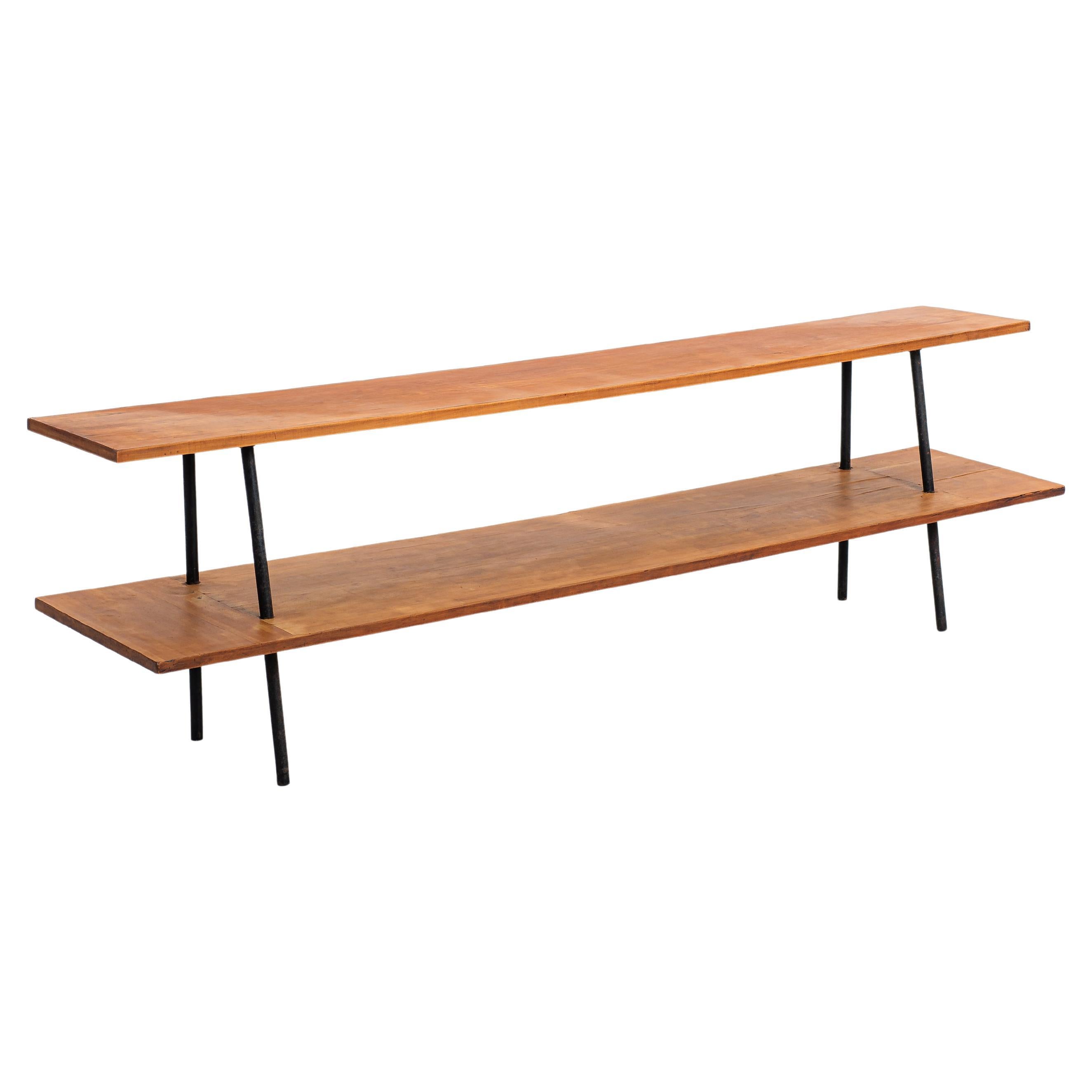Modernes Bodenregal aus der Mitte des Jahrhunderts von brasilianischem Designer, Brasilien, 1960er Jahre