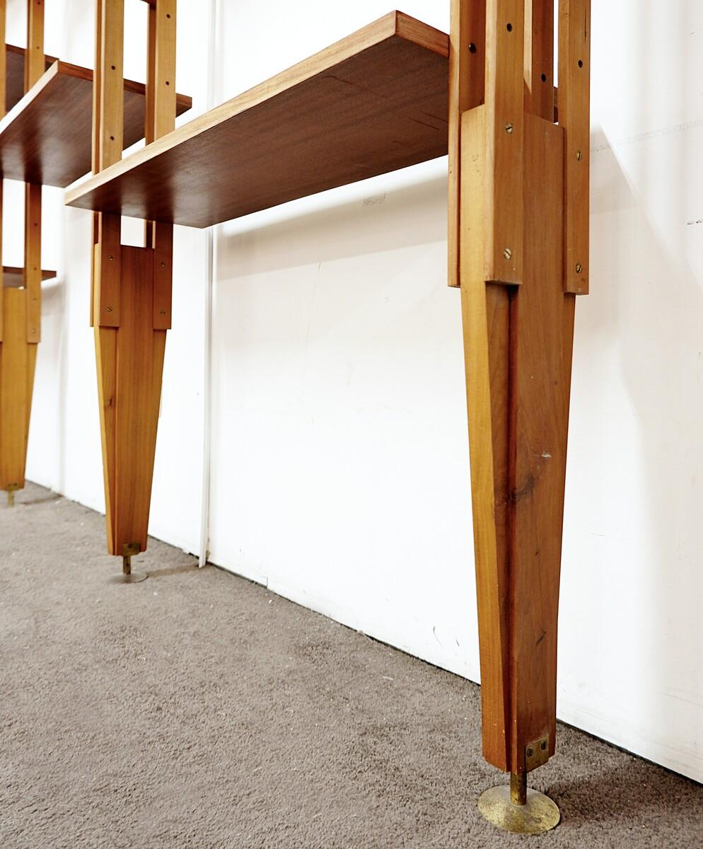 floor to ceiling room divider shelves