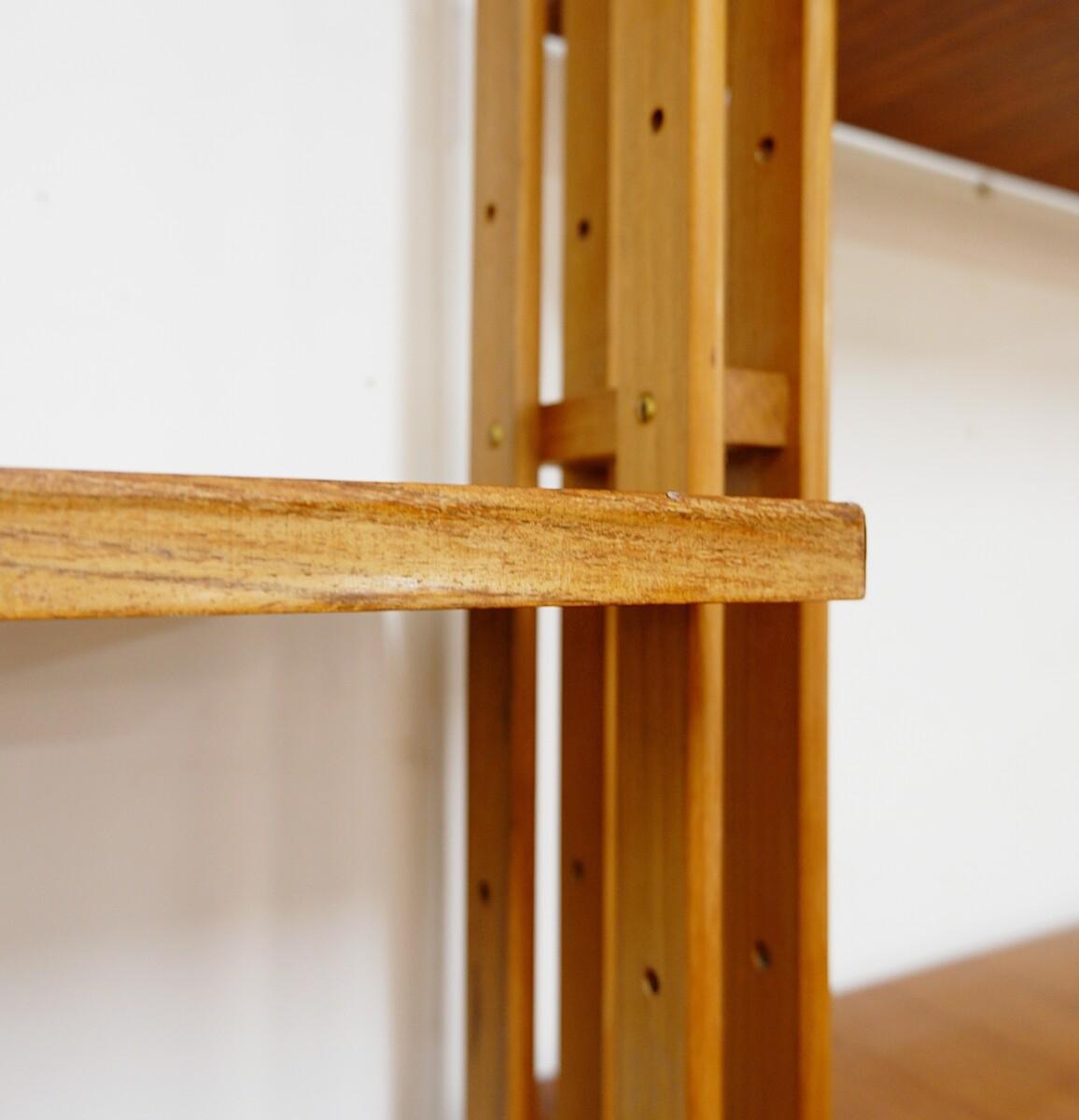 Italian Mid-Century Modern Floor-to-Ceiling Shelf or Room Divider, Italy, 1960s