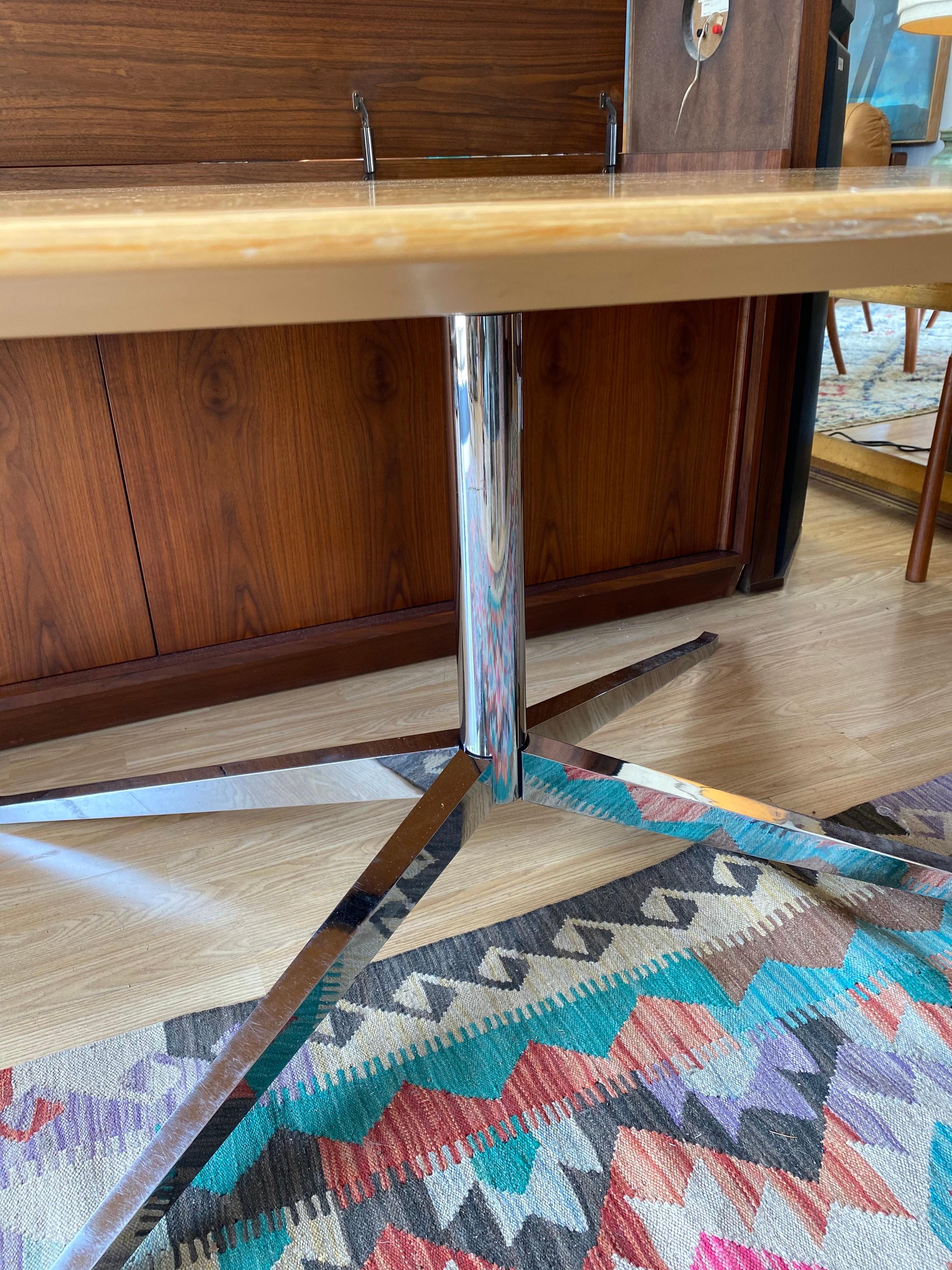Mid-Century Modern Florence Knoll Dining Conference Table 1