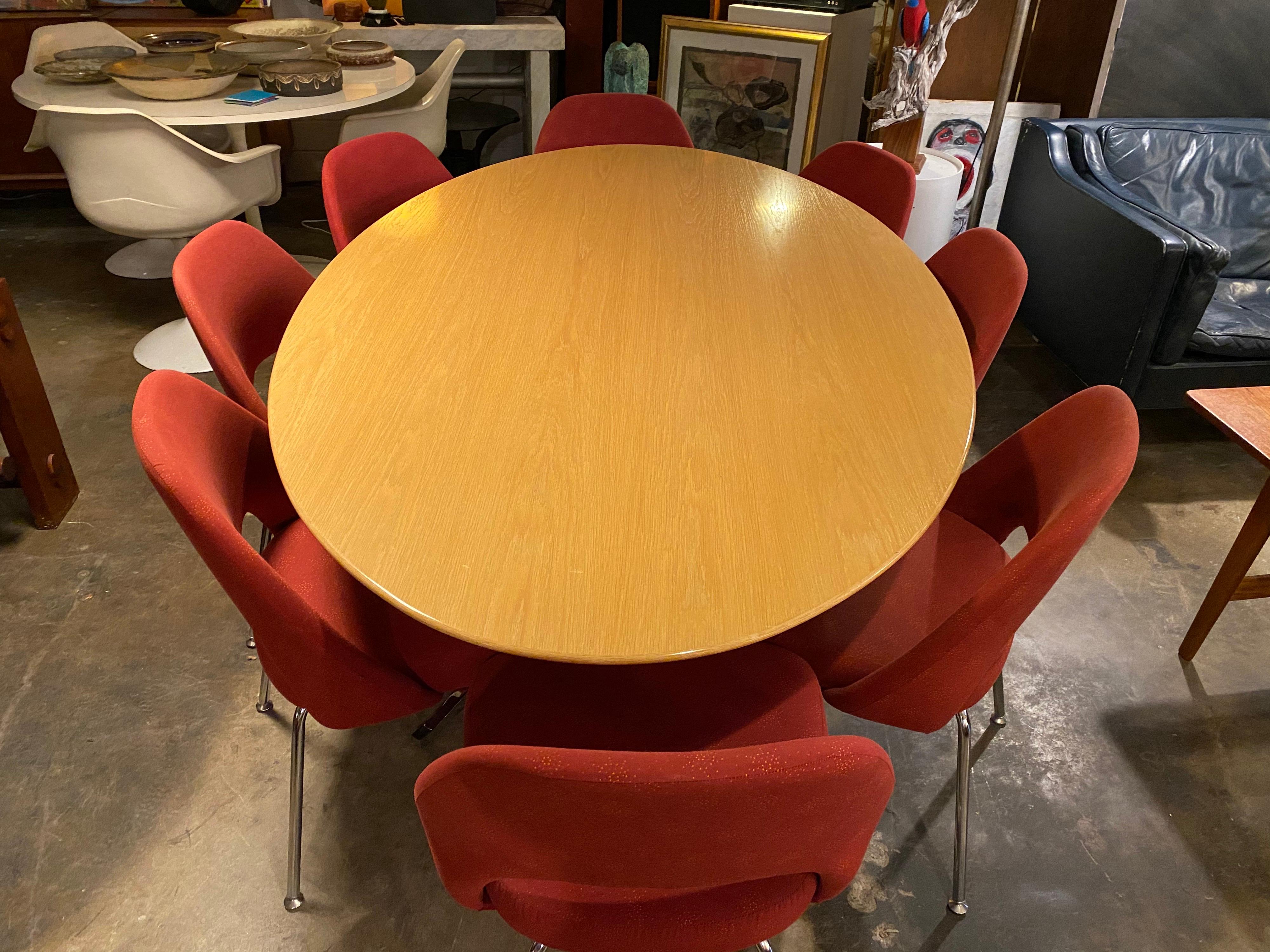 Mid-Century Modern Florence Knoll Dining Conference Table 3