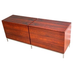 Mid-Century Modern Florence Knoll Dresser in Rosewood for Knoll Associates
