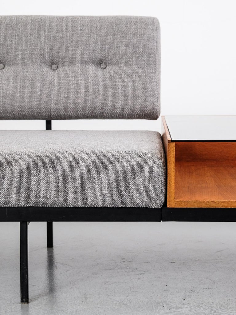 Mid Century Sofa With Attached Table / Homall 6 pieces patio outdoor