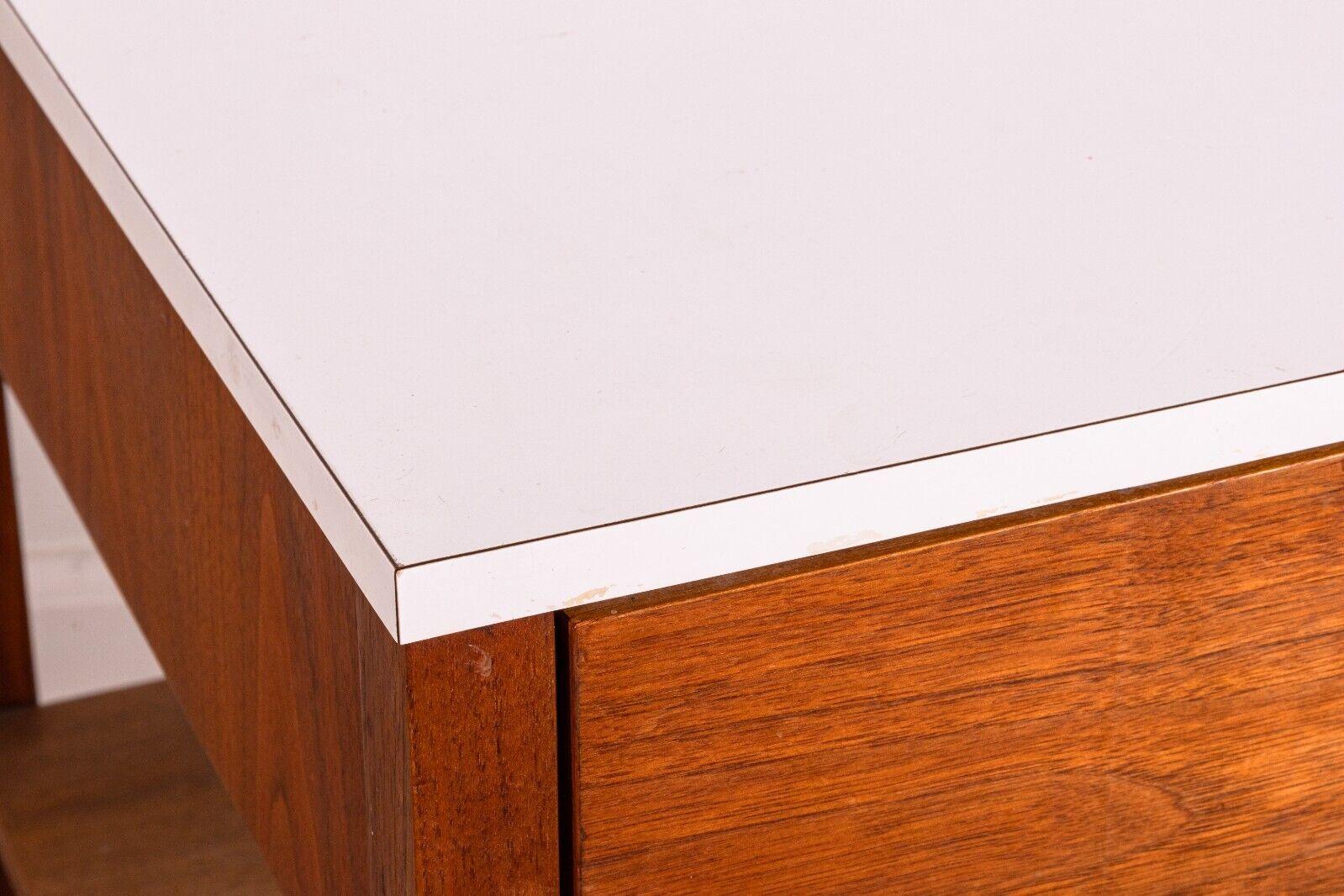 20th Century Mid Century Modern Florence Knoll Walnut End Table Nightstand