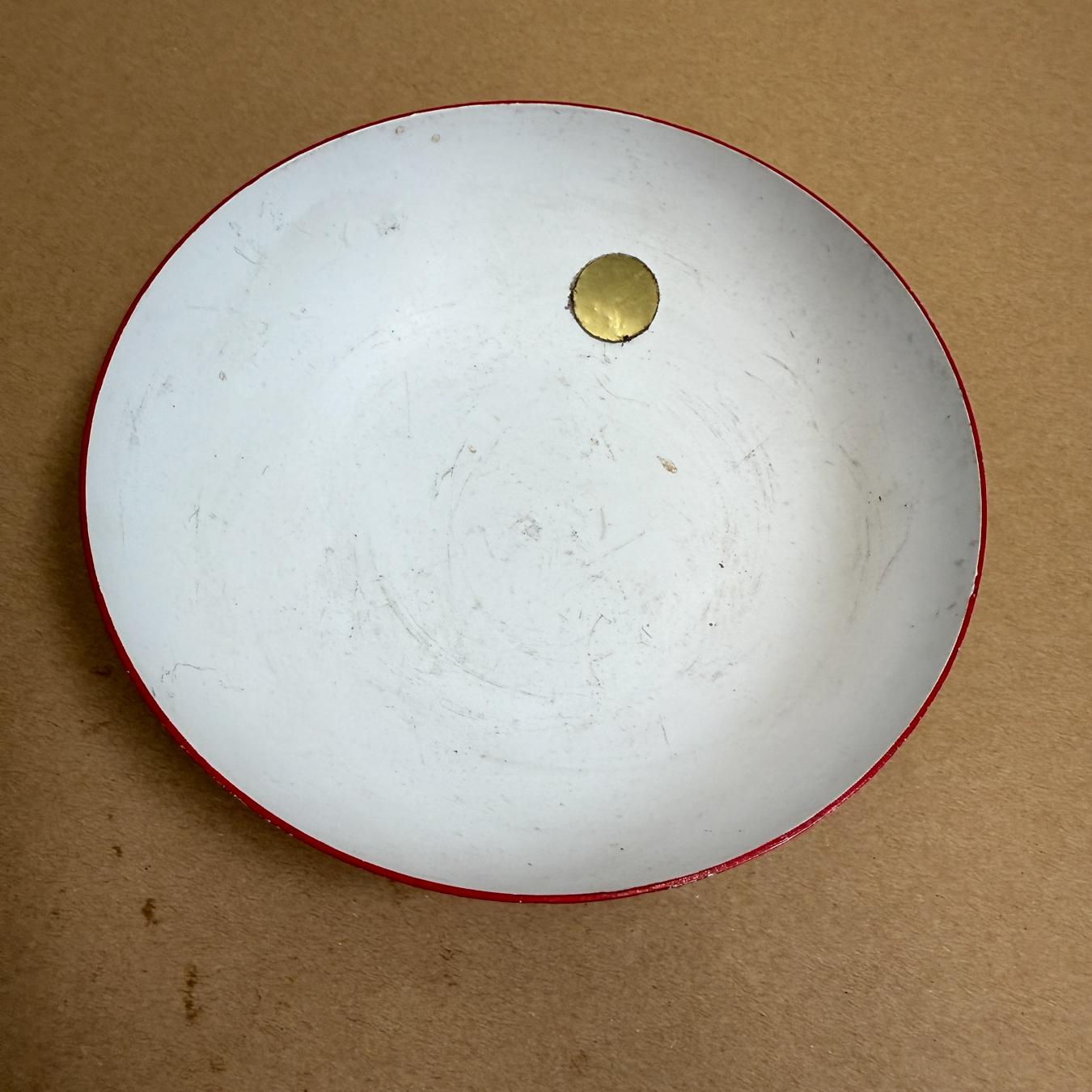 Mid-Century Modern Florence Thomas Enamel Bowl For Sale 3