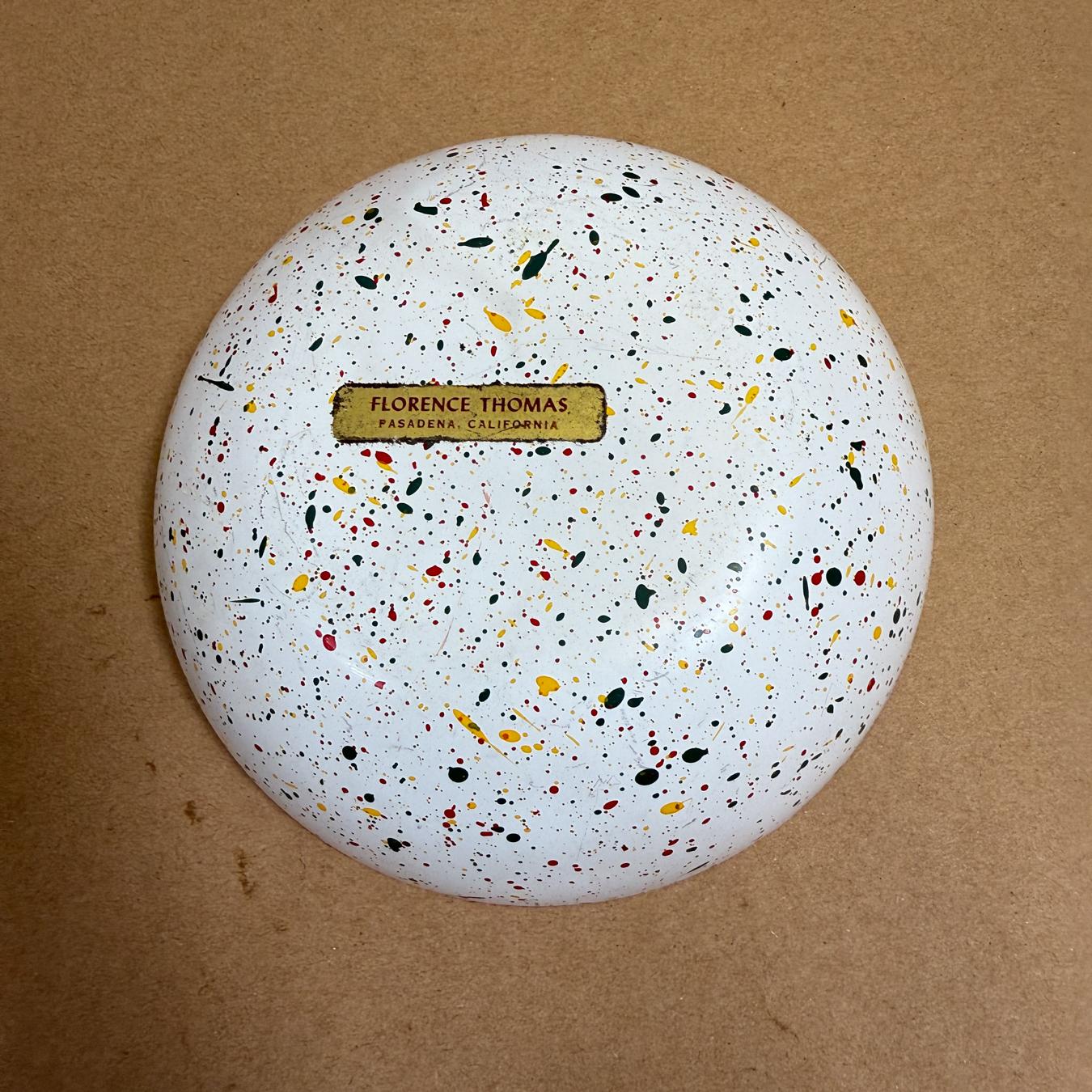 Mid-Century Modern Florence Thomas Enamel Bowl For Sale 4