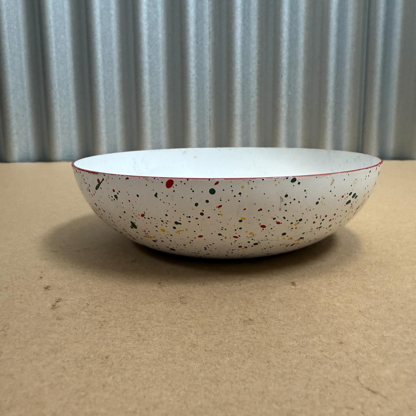 Mid-Century Modern Florence Thomas Enamel Bowl For Sale 2