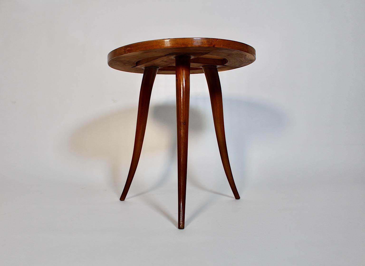 Tavolino da caffè Mid Century Modern Flowers Walnut Green Glass Gio Ponti 1940s Italia in vendita 6