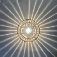 Mid-century modern flush mount , 1970s