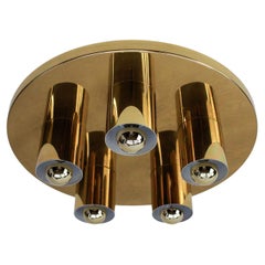 Moderne Einbaubeleuchtung aus der Mitte des Jahrhunderts von Beisl Leuchte, 1960er Jahre, Deutschland