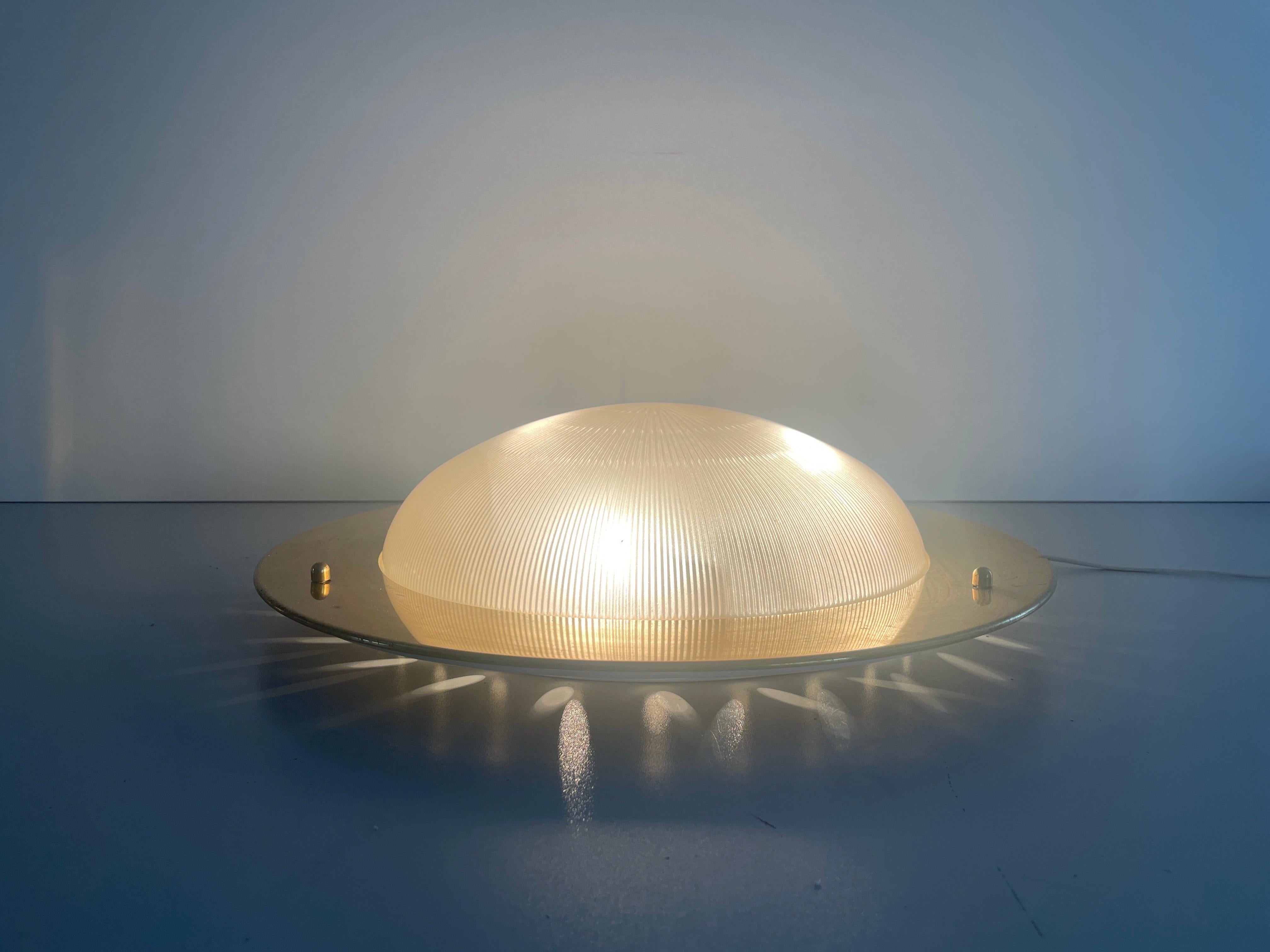 Lampada da incasso moderna di metà secolo di Lamperti, 1950, Italia in vendita 5