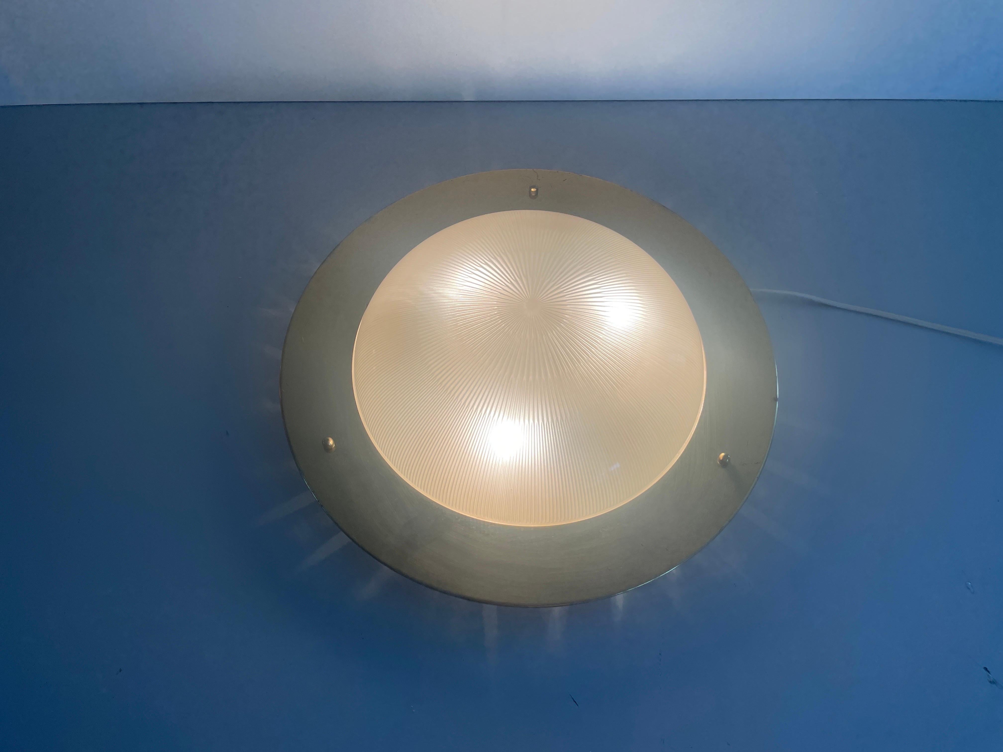 Lampada da incasso moderna di metà secolo di Lamperti, 1950, Italia in vendita 7