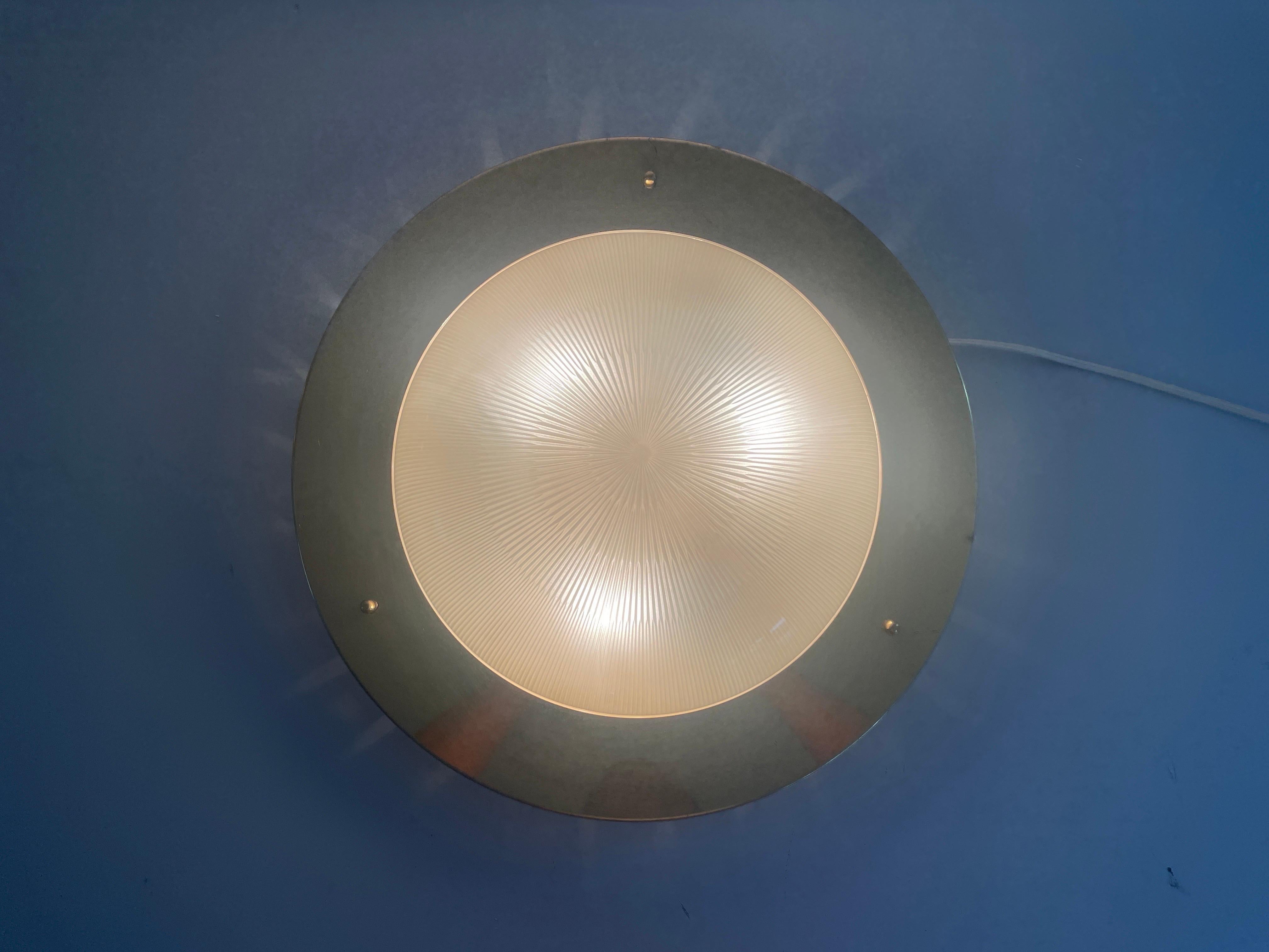 Lampada da incasso moderna di metà secolo di Lamperti, 1950, Italia in vendita 8
