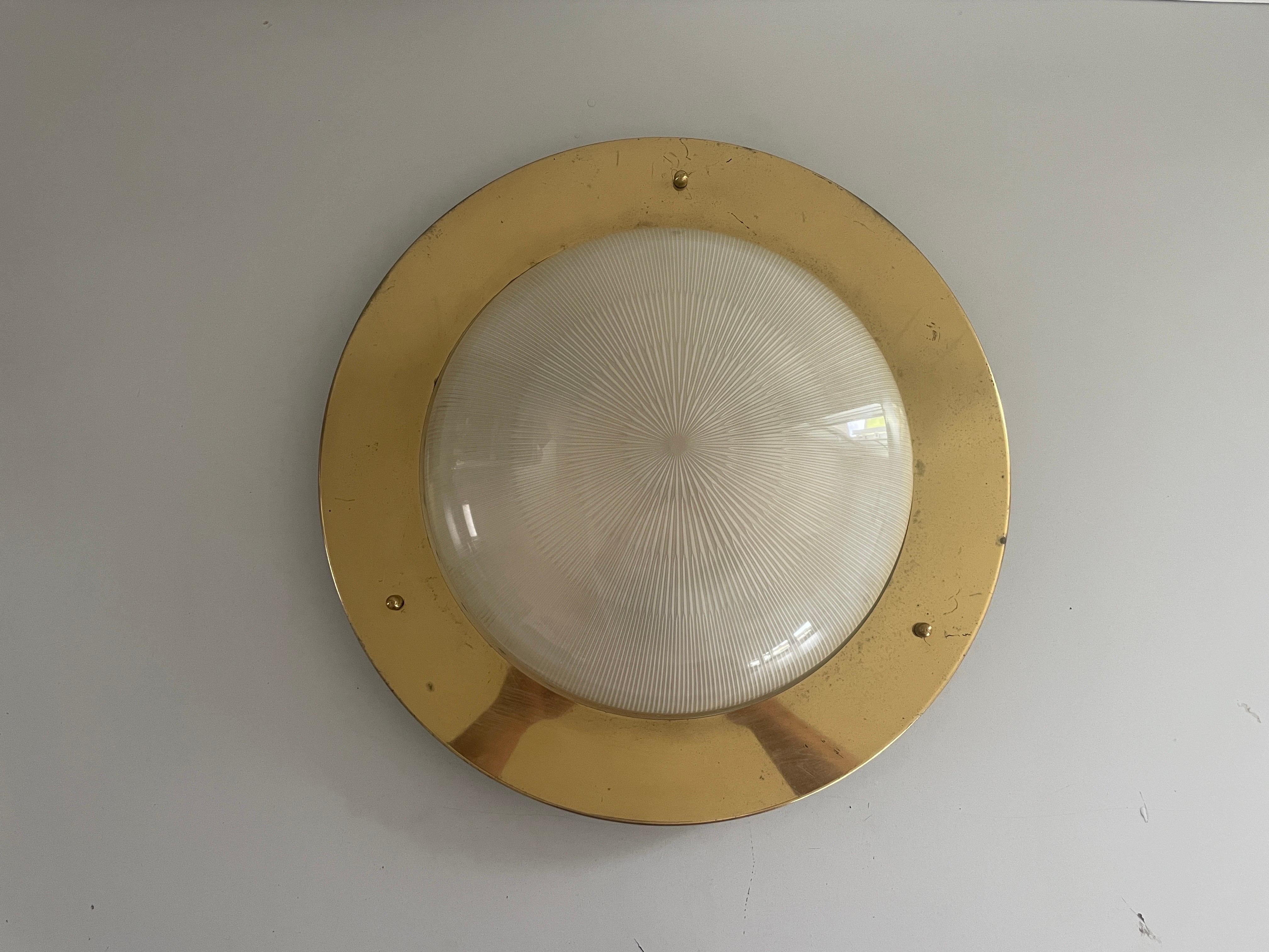 Metà XX secolo Lampada da incasso moderna di metà secolo di Lamperti, 1950, Italia in vendita