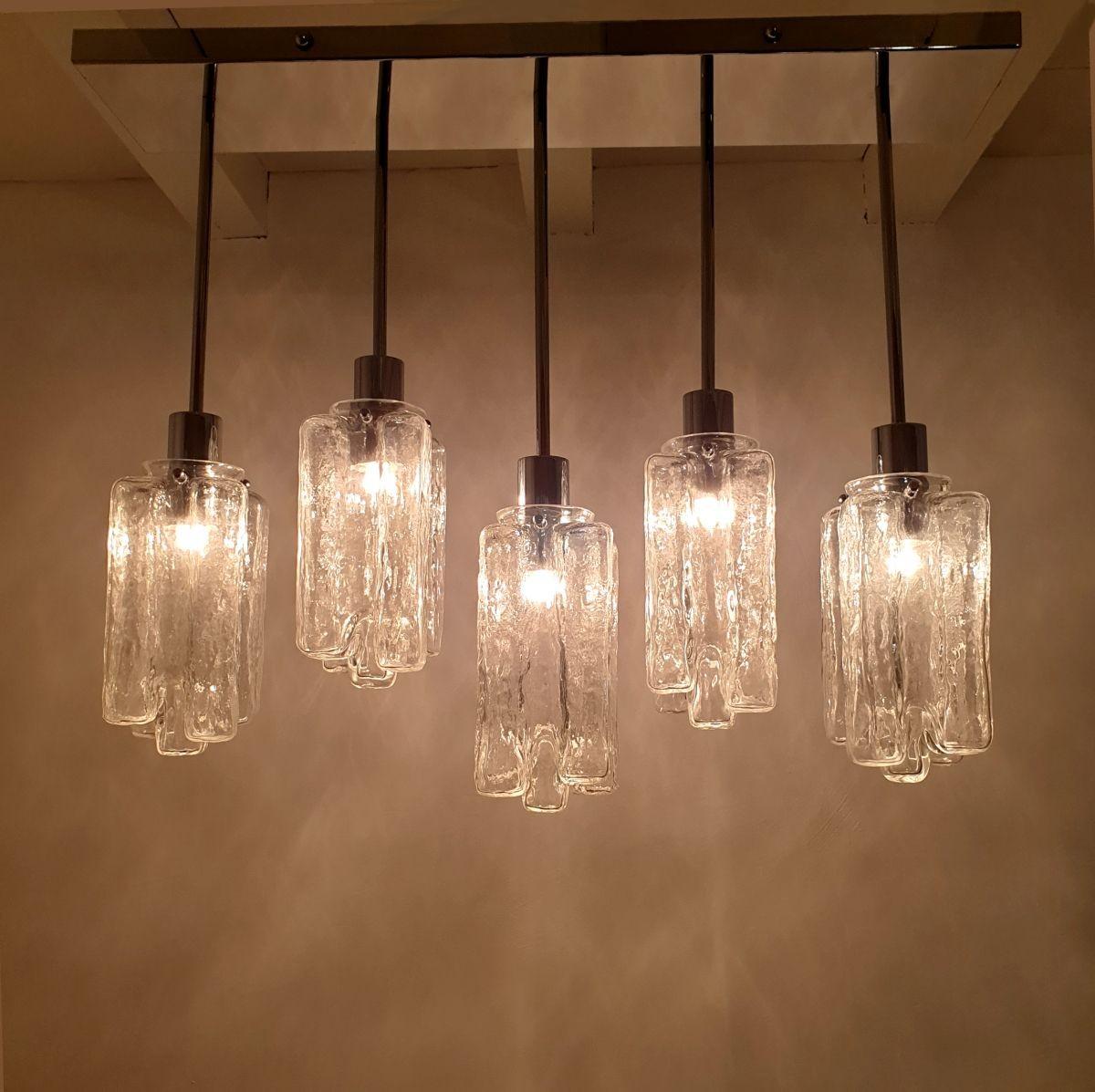 Lampe encastrée moderne du milieu du siècle dernier, style kalmar Excellent état - En vente à Dallas, TX