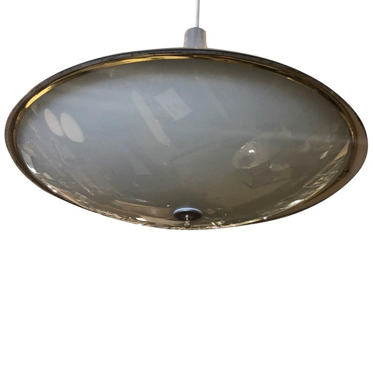 MidCentury Modern Flying Saucer Pendant, 19501959 at 1stDibs