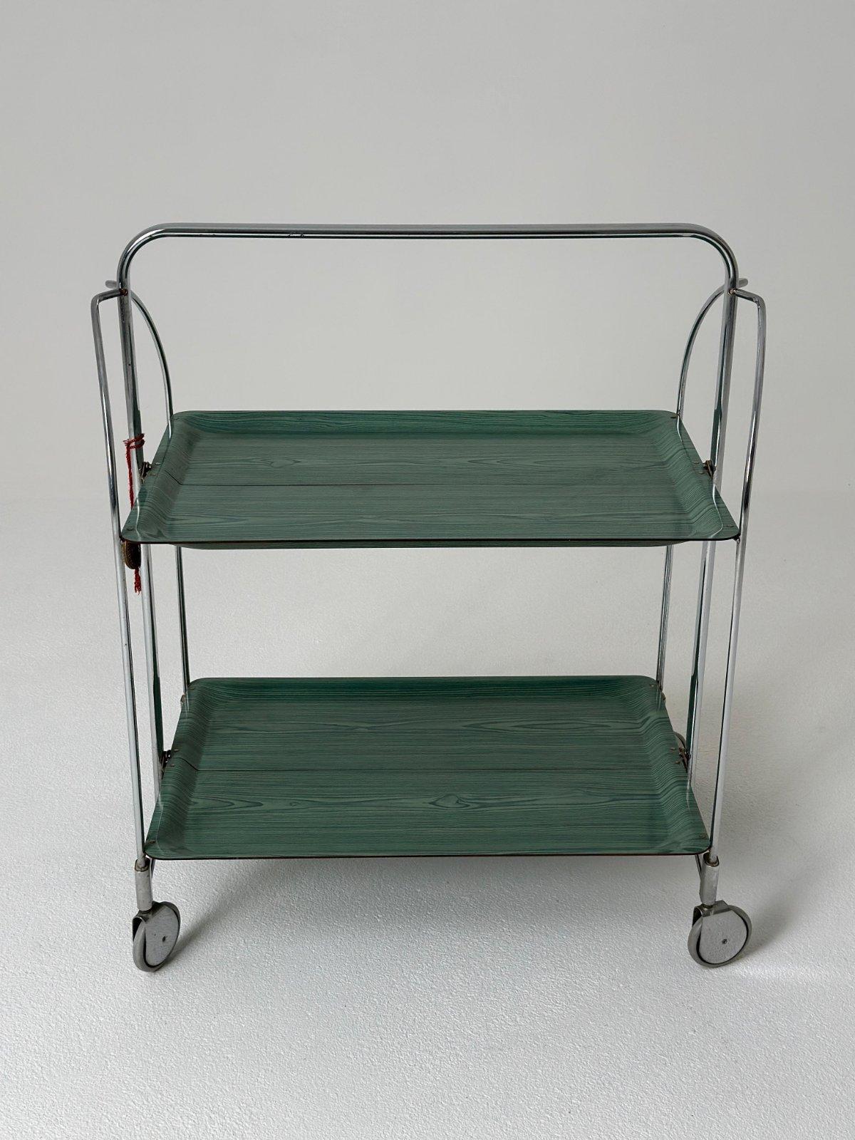 Bremshey Bar Cart Trolley Germany 1960s