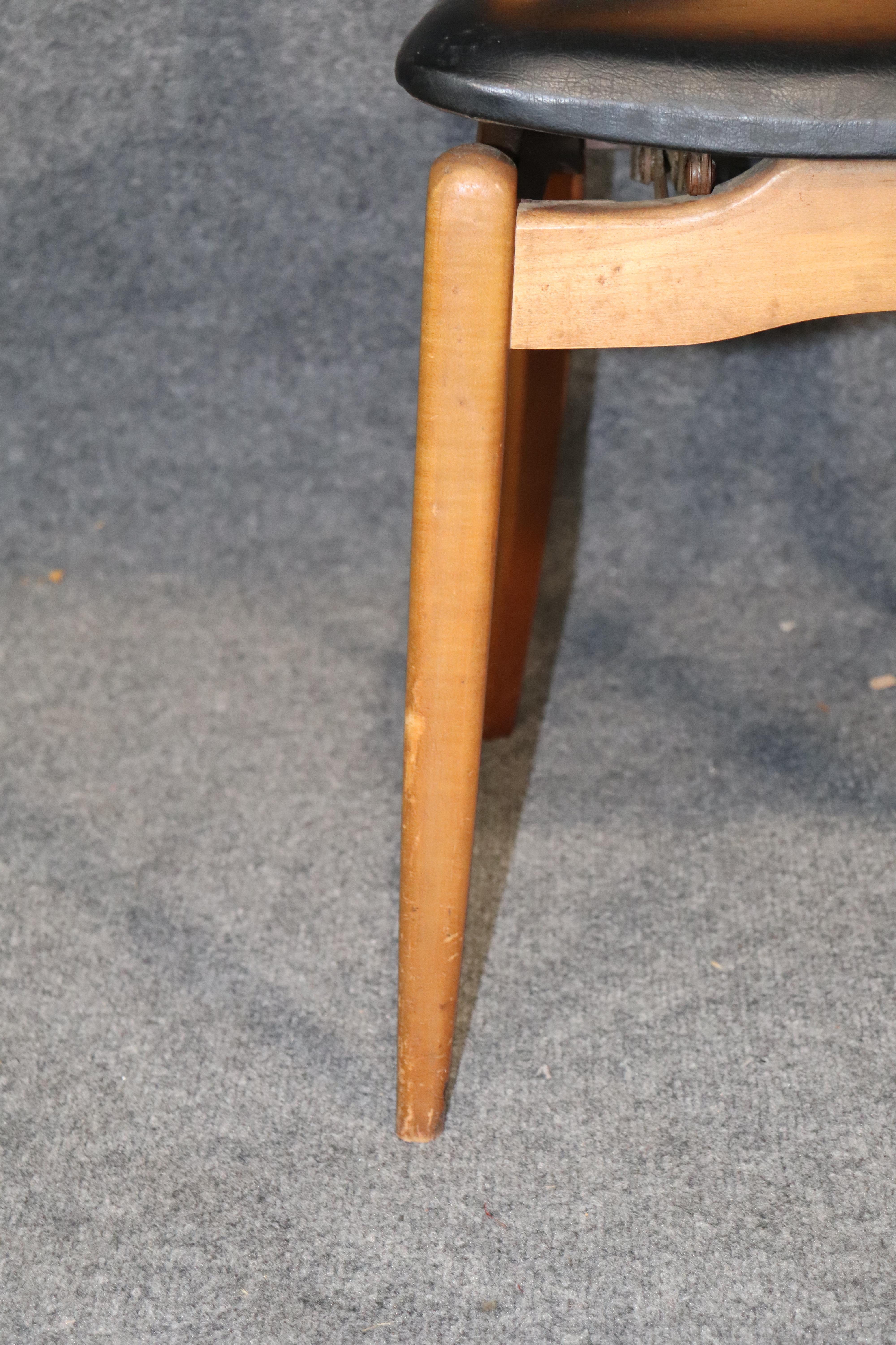 Wood Mid-Century Modern Dining Chairs For Sale