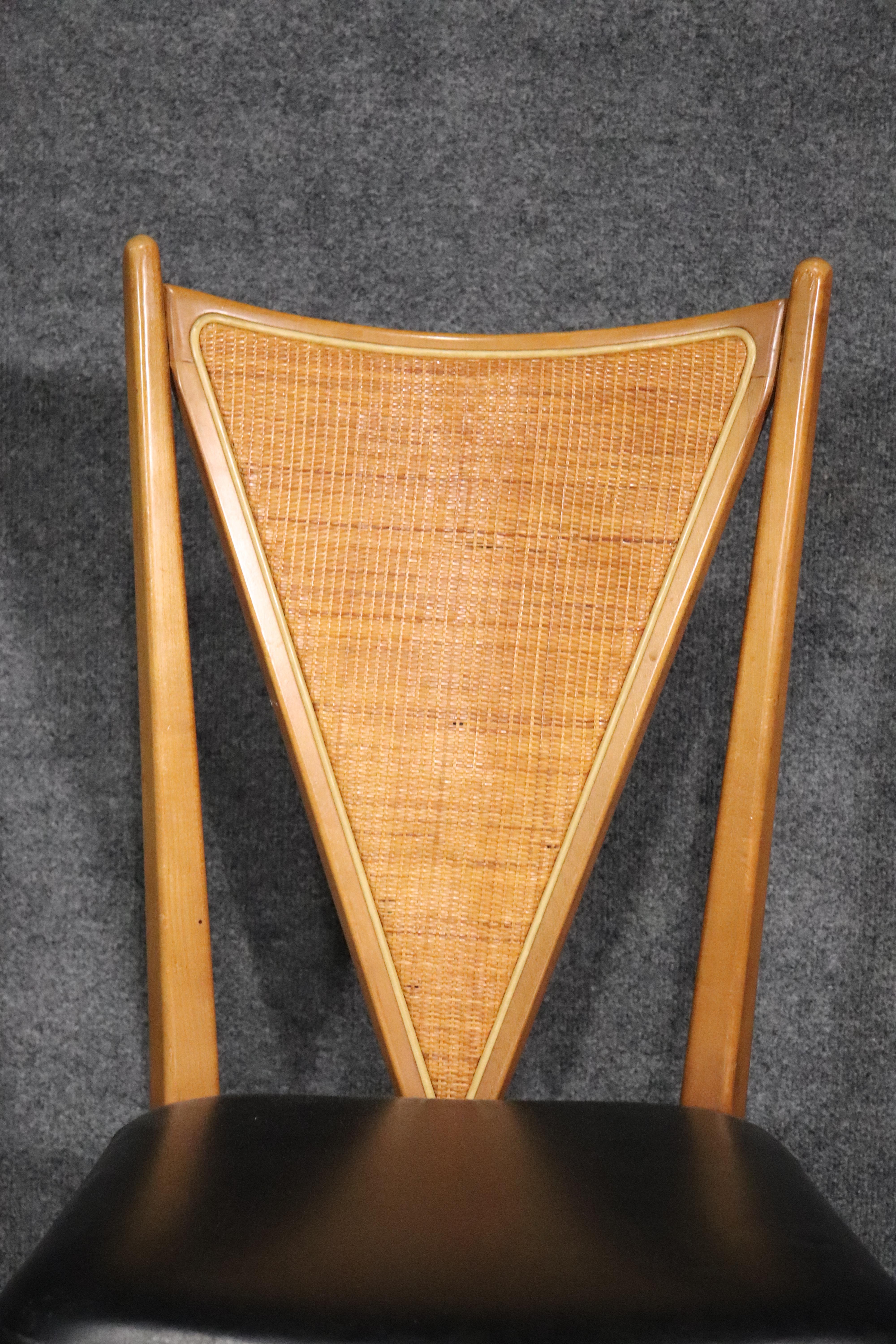 Mid-Century Modern Folding Chairs by Stackmore For Sale 1