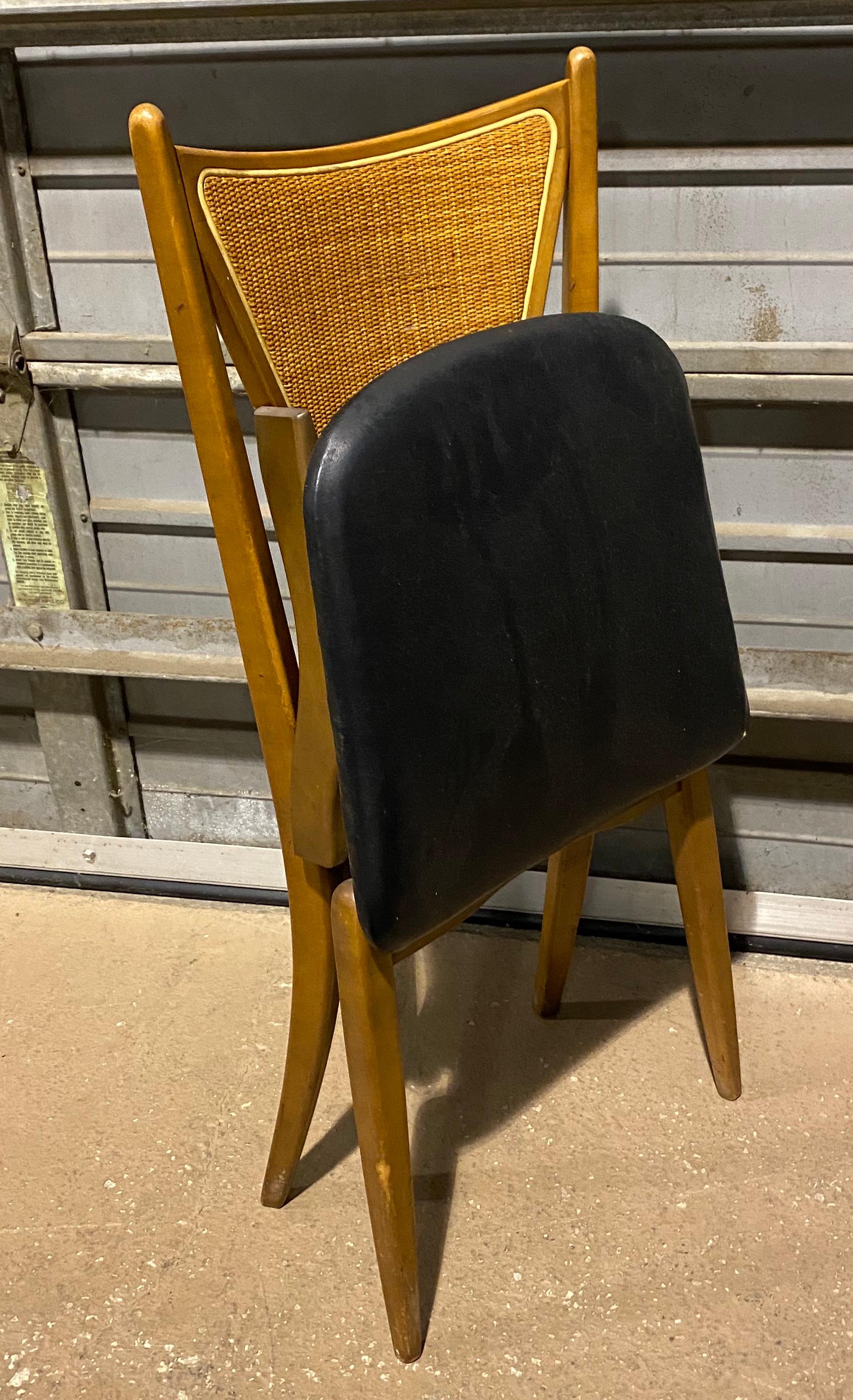 Mid-Century Modern Folding Chairs by Stackmore For Sale 4