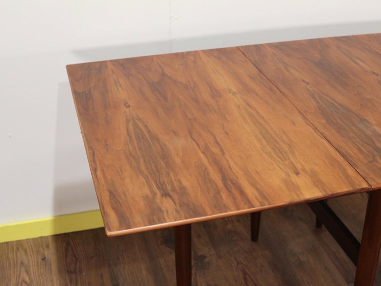 MidCentury Modern Folding Dining Table by Morris of Glasgow For Sale