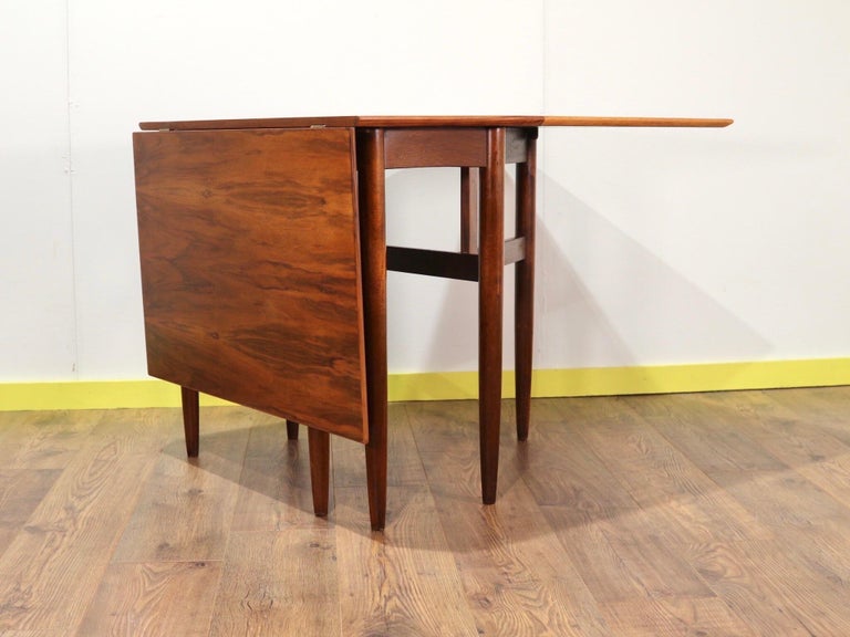 MidCentury Modern Folding Dining Table by Morris of Glasgow For Sale