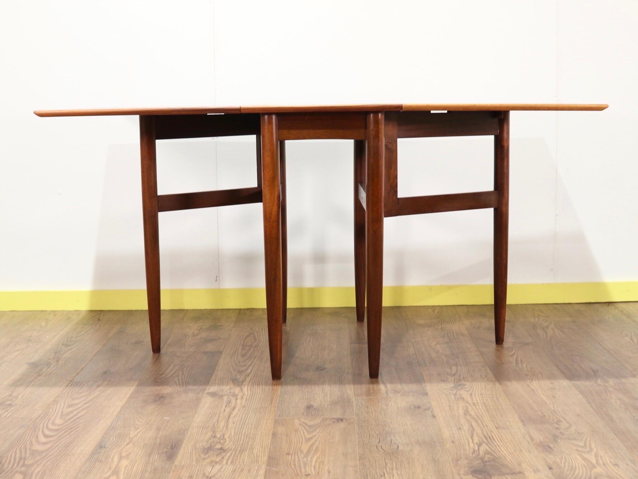 Mid-Century Modern Folding Dining Table by Morris of Glasgow 2