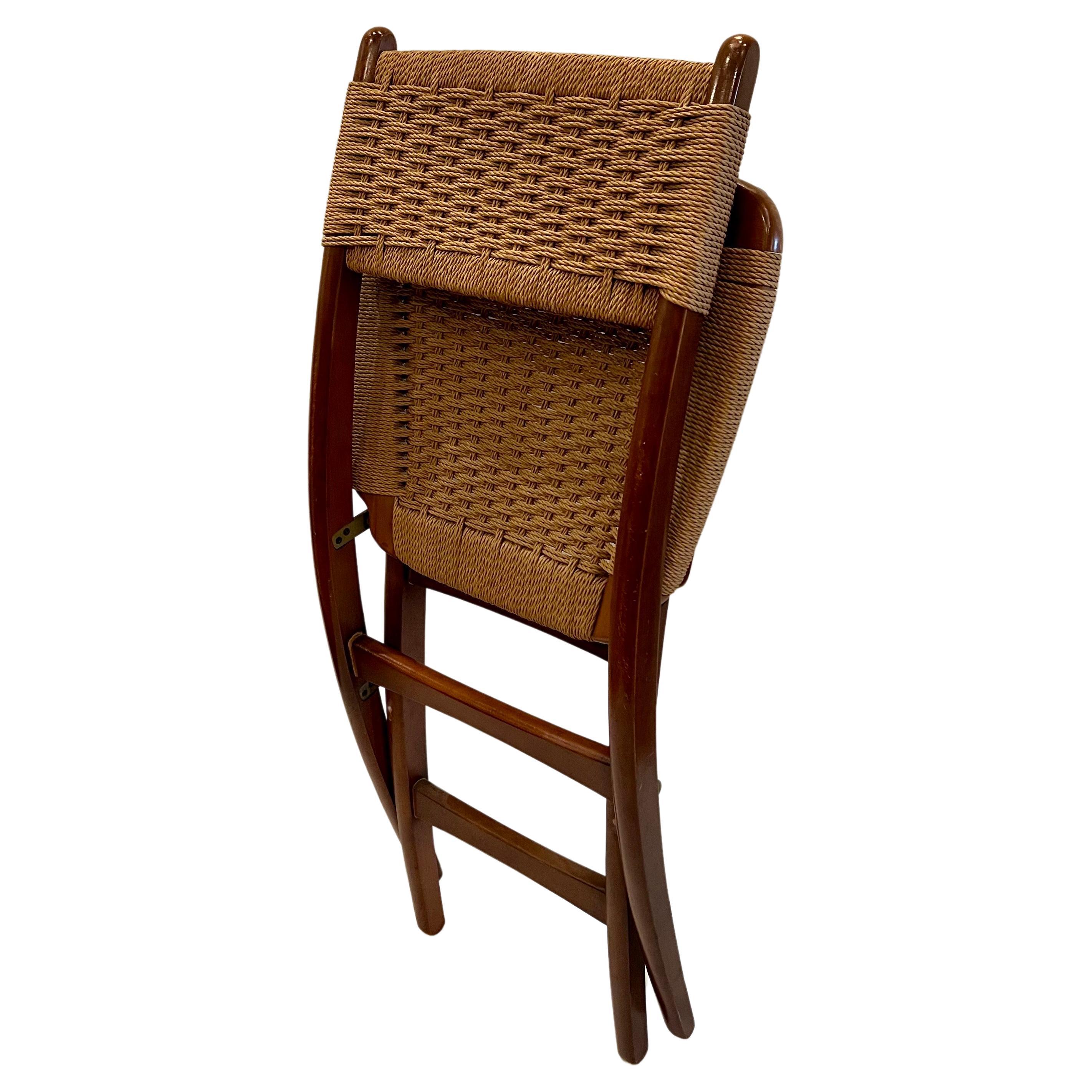 folding rope chair