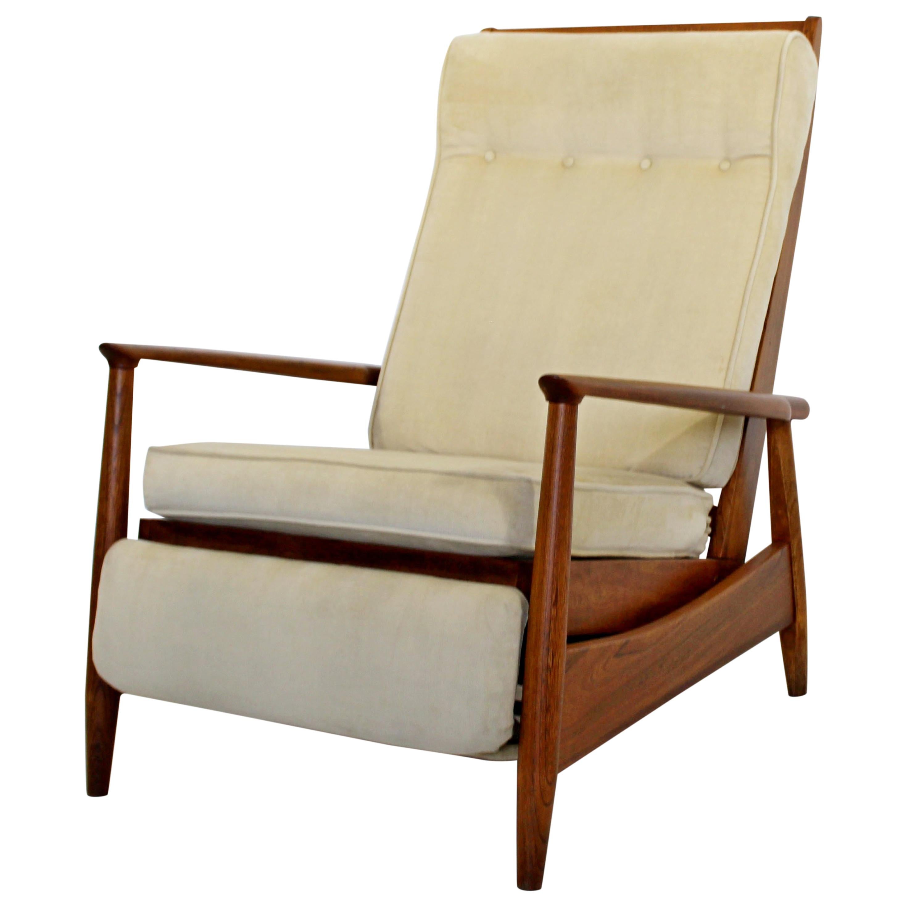 Mid-Century Modern Folke Ohlsson DUX Reclining Lounge Chair