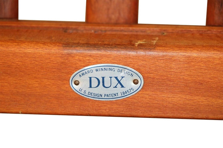 MidCentury Modern Folke Ohlsson Dux Scissor Lounge Chairs, Pair at 1stDibs