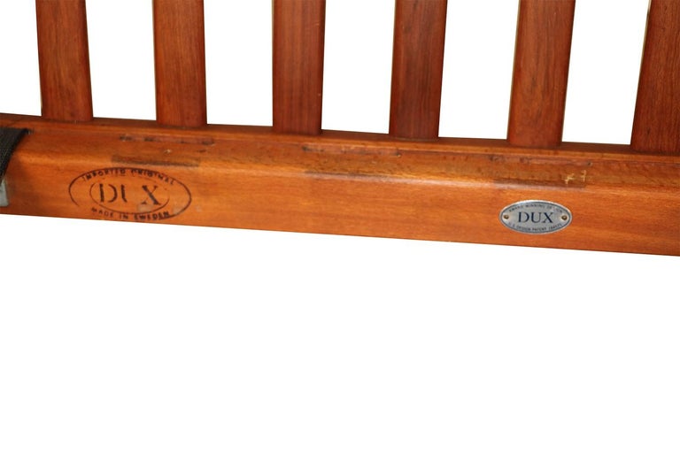 MidCentury Modern Folke Ohlsson Dux Scissor Lounge Chairs, Pair at 1stDibs