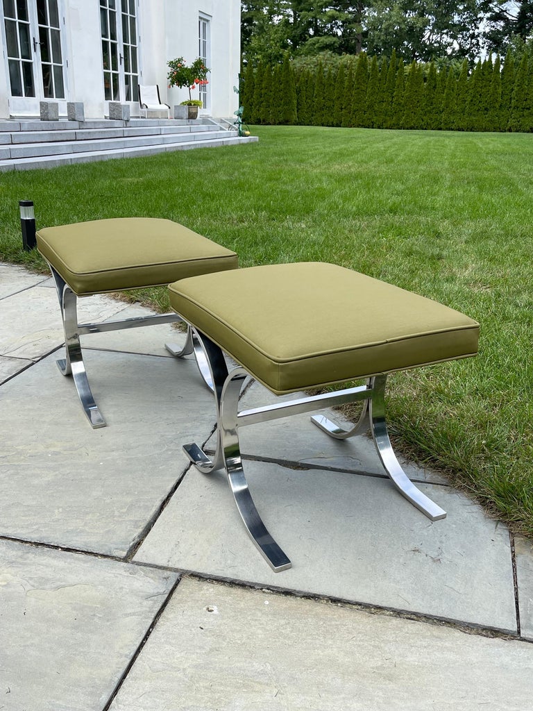 MidCentury Modern Foot Stools For Sale at 1stDibs