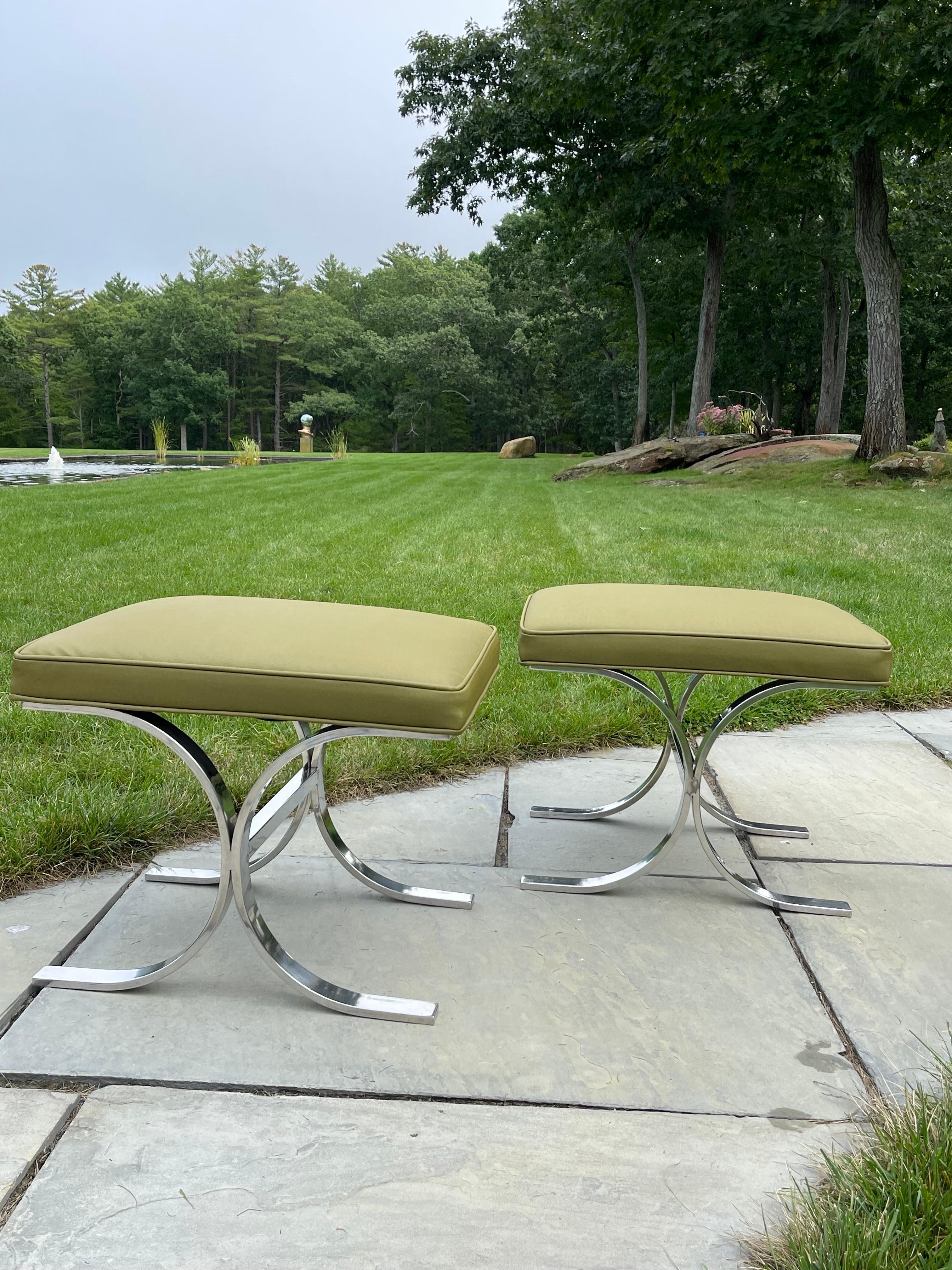 Mid-Century Modern Foot Stools For Sale 1